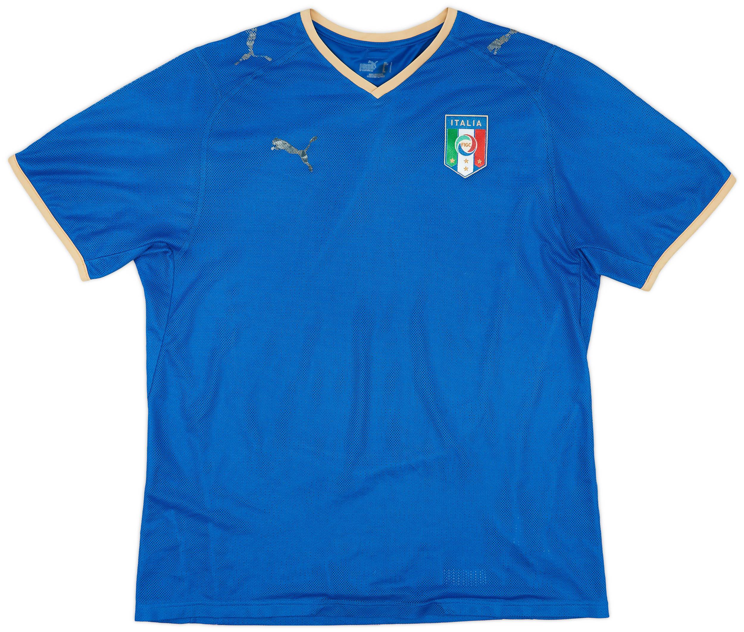 2007-08 Italy Home Shirt - 4/10 - (L)