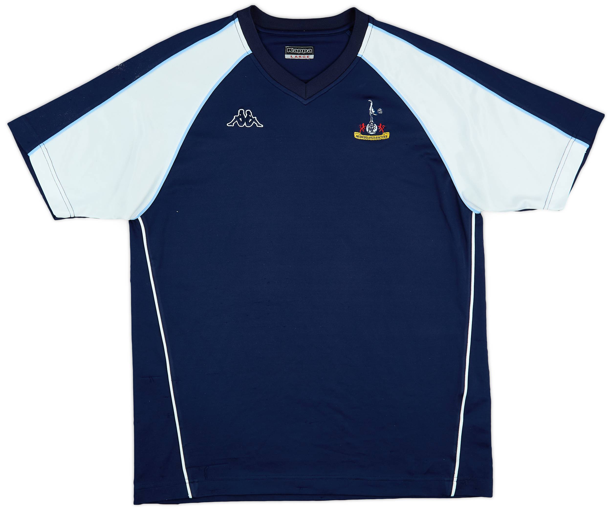 2002-03 Tottenham Kappa Training Shirt - 7/10 - (L)