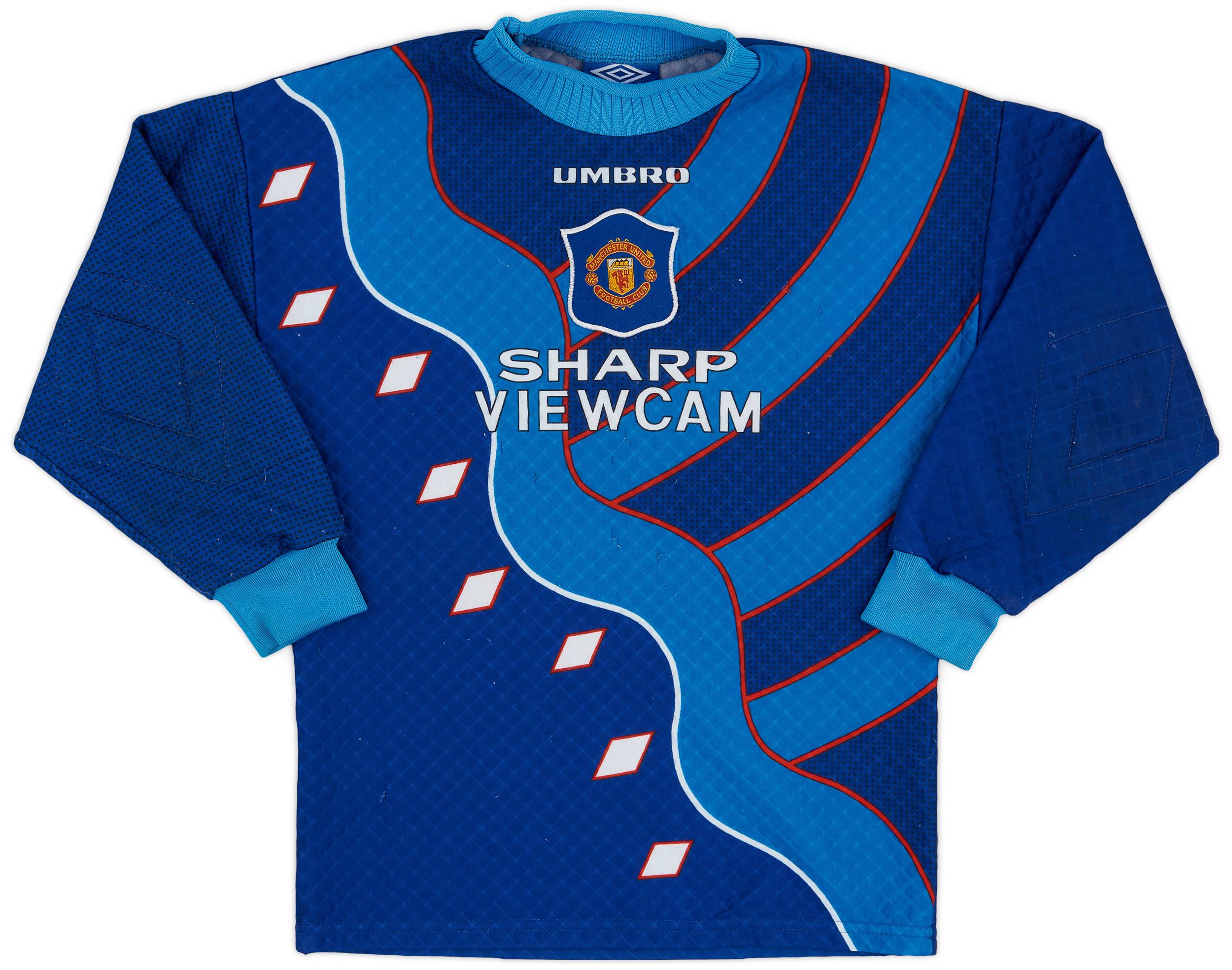 1994-97 Manchester United GK Third Shirt - 6/10 - (L.Boys)