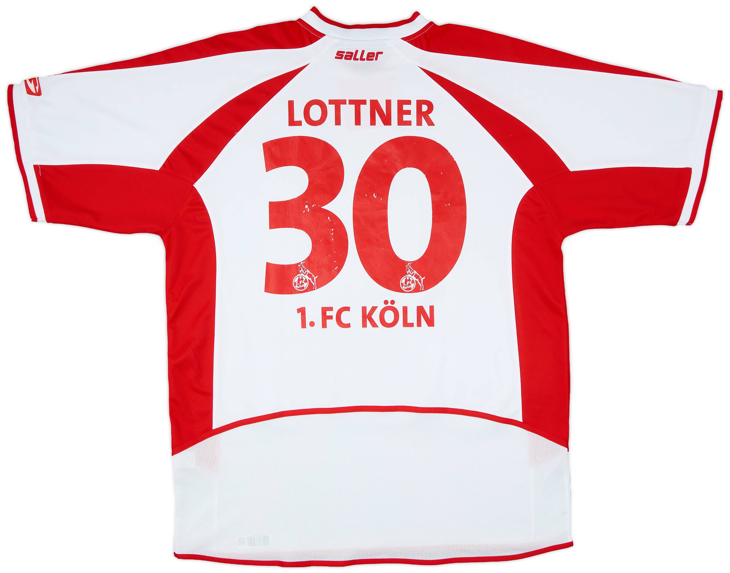 2003-04 FC Koln Home Shirt Lottner #30 - 7/10 - (XXL)