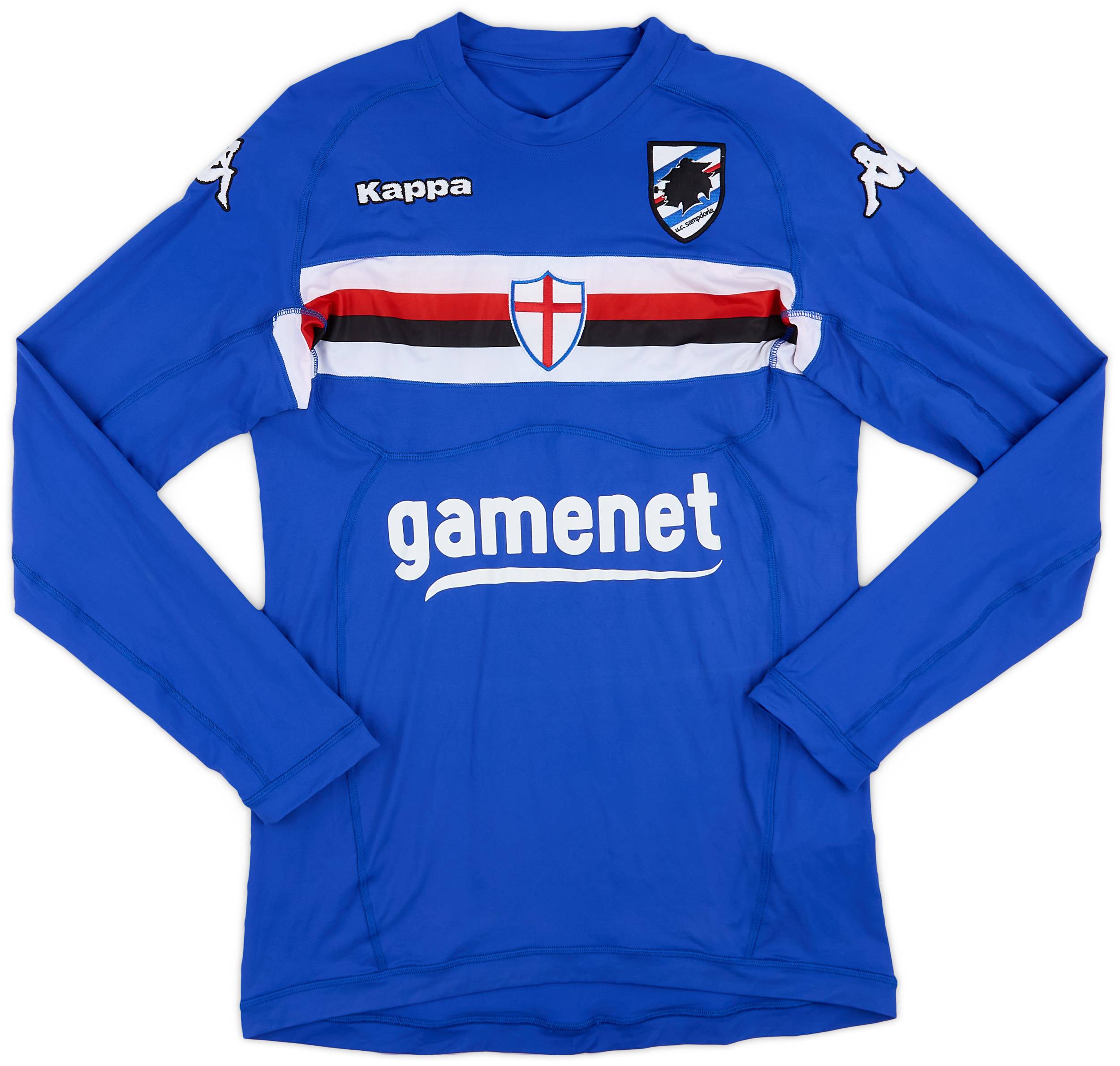 2011-12 Sampdoria Home L/S Shirt #9 - 5/10 - (XL)