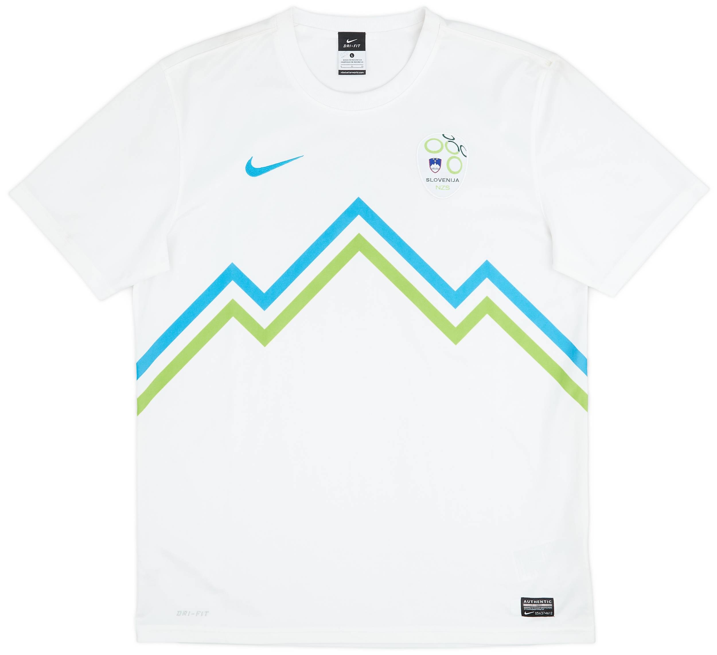 2012-14 Slovenia Home Shirt - 8/10 - (L)