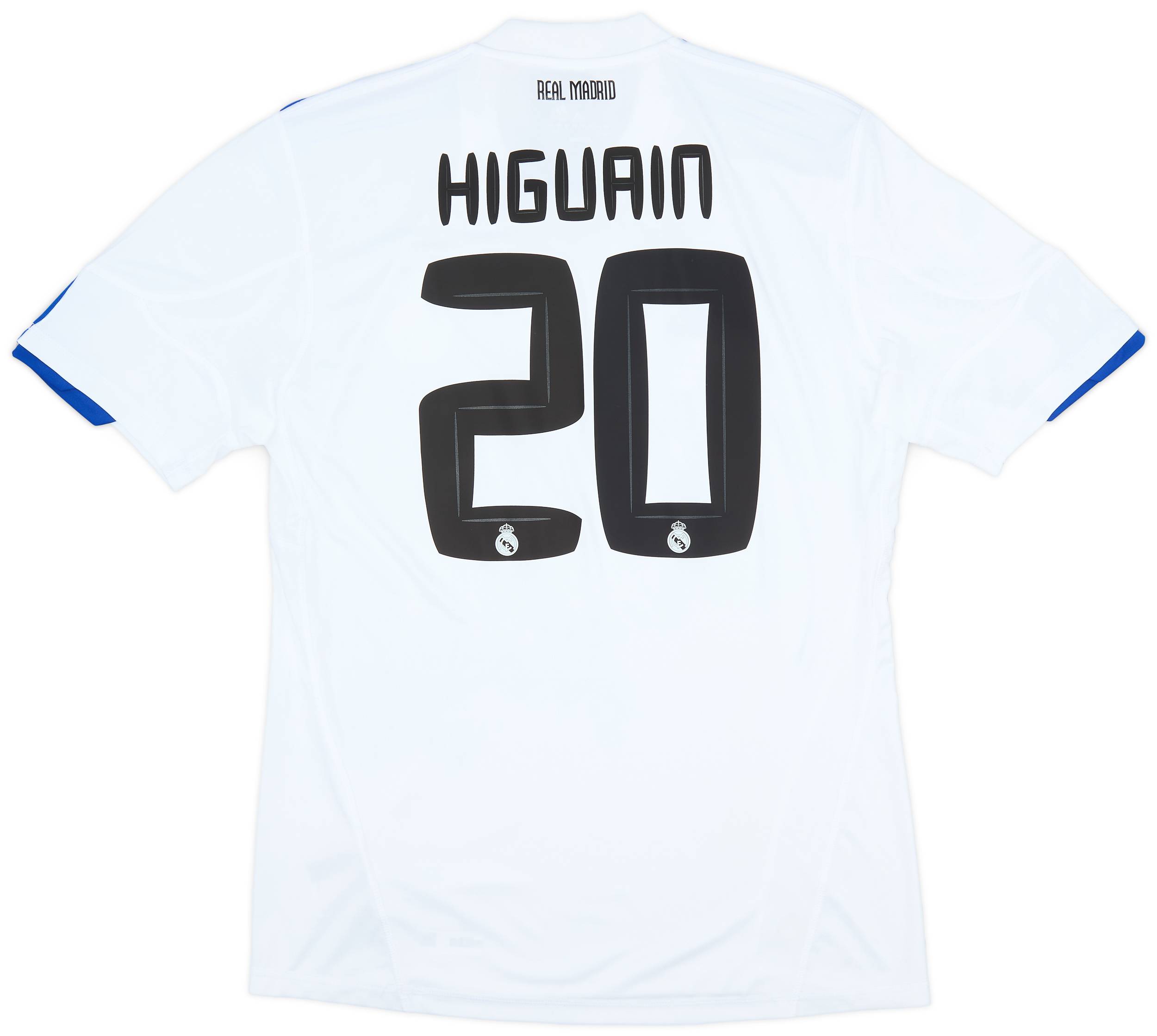 2010-11 Real Madrid Home Shirt Higuain #20 (L)