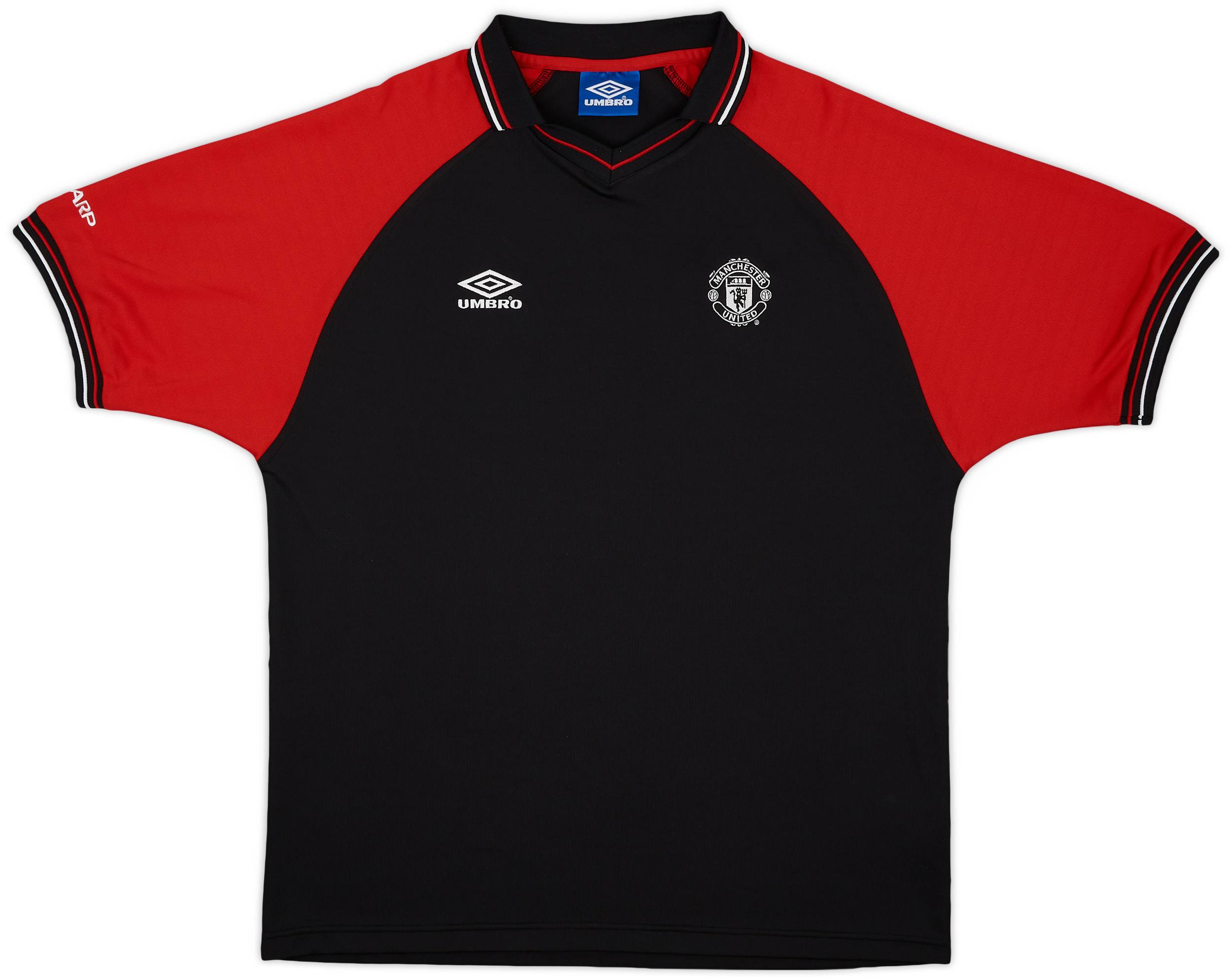 1998-99 Manchester United Umbro Training Shirt - 9/10 - (XL)