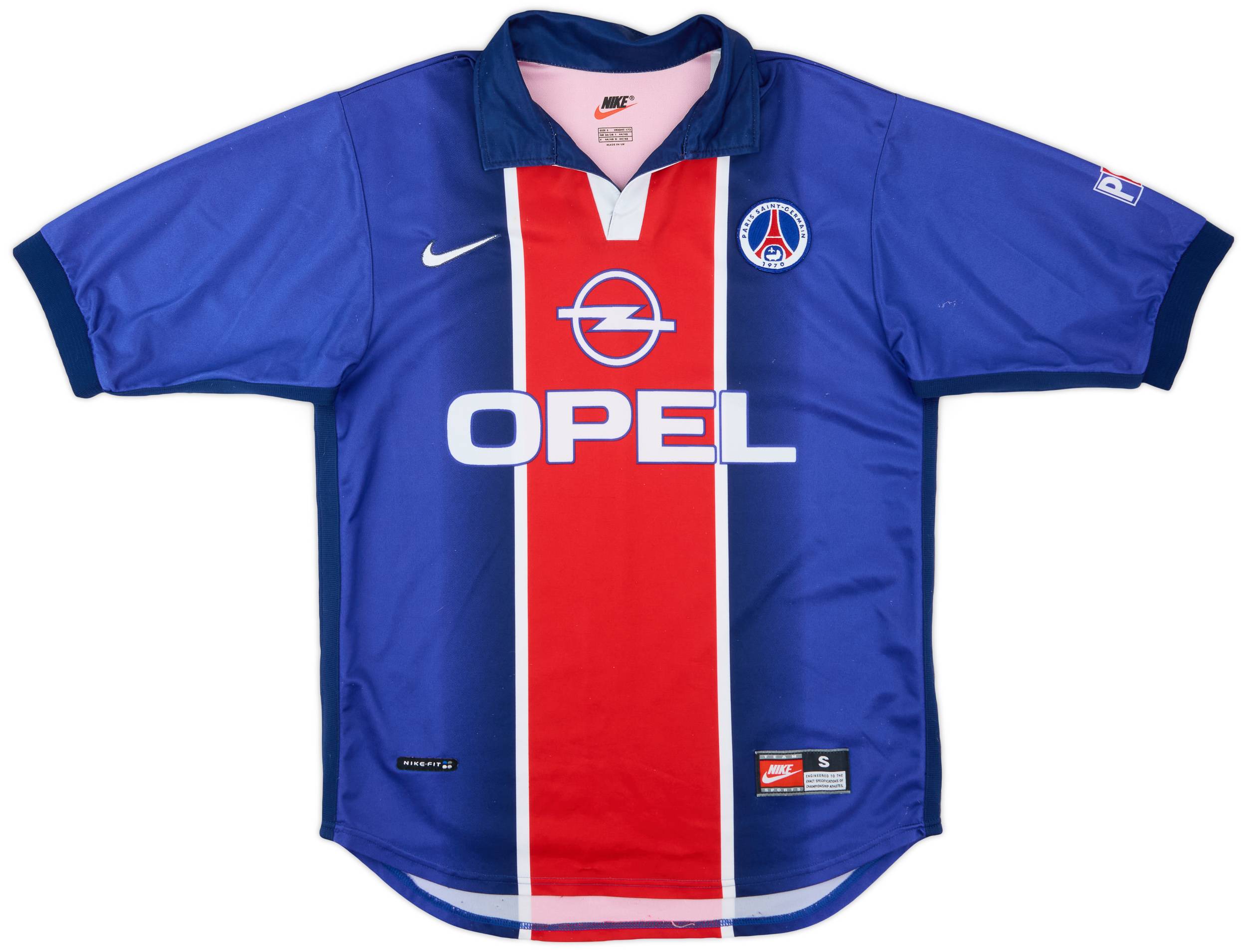1998-99 Paris Saint-Germain Home Shirt - 8/10 - (S)