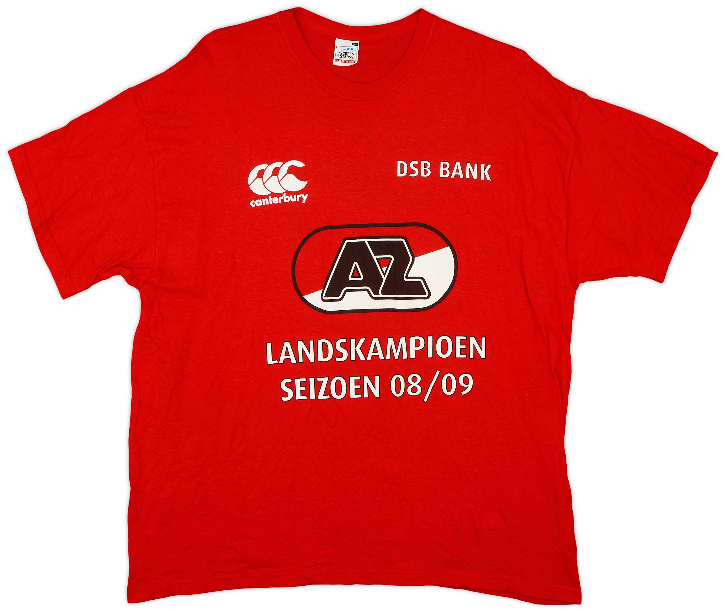 2009 AZ Alkmaar Canterbury Fan Tee - 6/10 - (XL)
