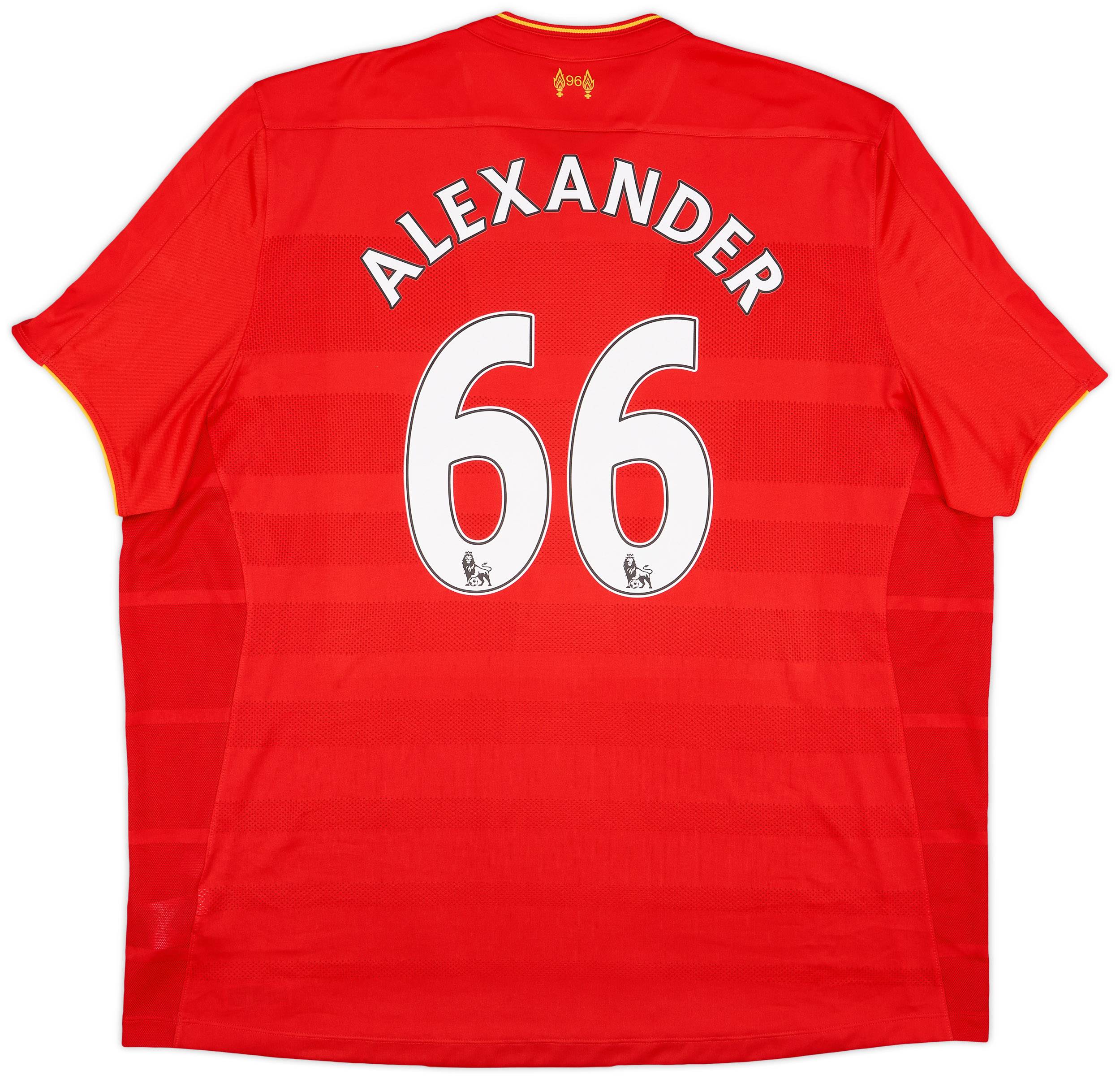 2016-17 Liverpool Home Shirt Alexander #66 - 7/10 - (3XL)