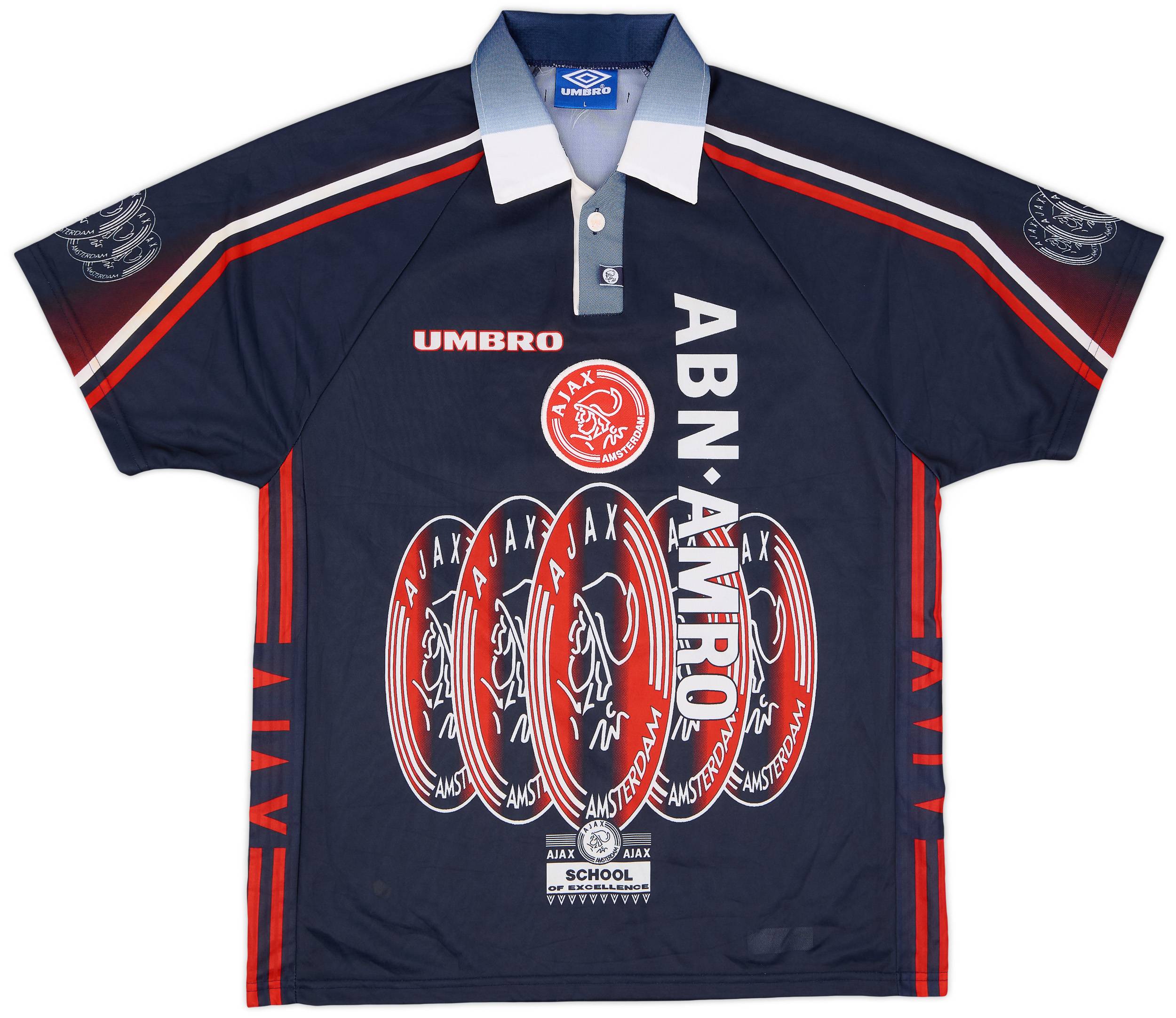 1997-98 Ajax Away Shirt Litmanen #10 - 7/10 - (L)