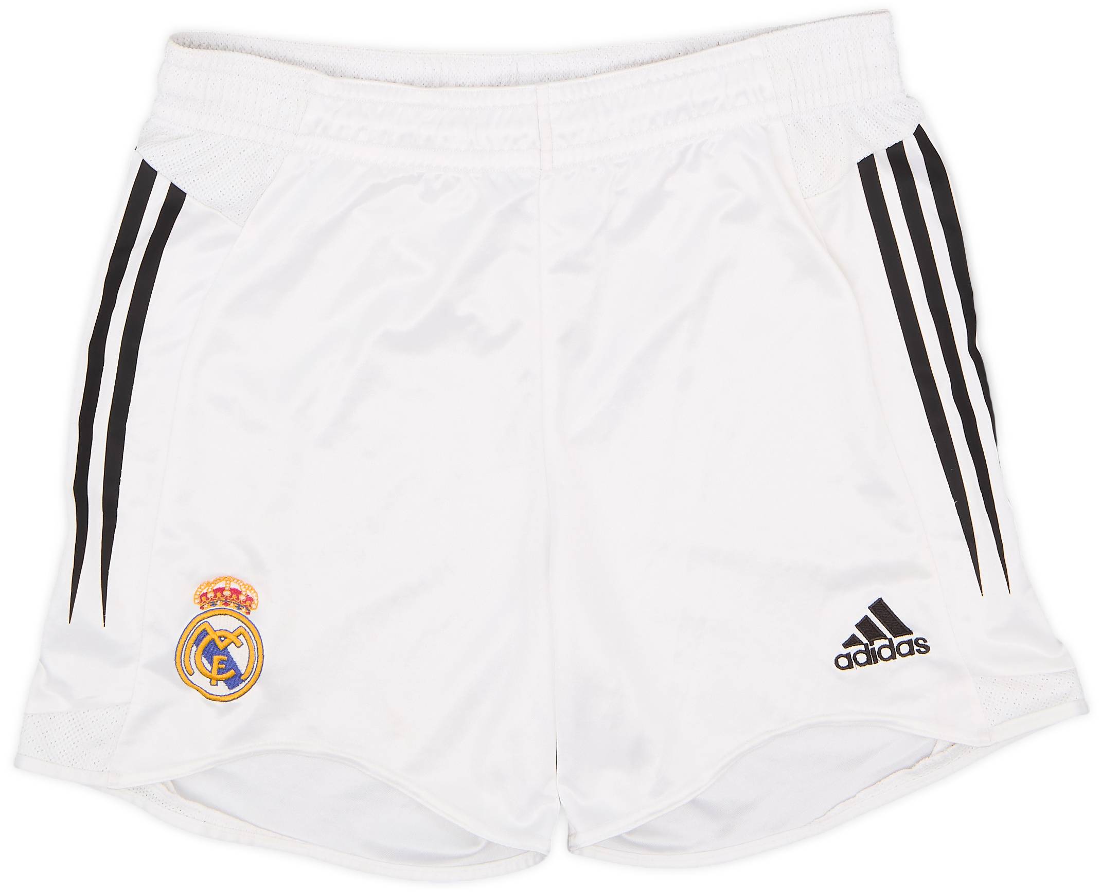 2004-05 Real Madrid Home Shorts - 6/10 - (M)