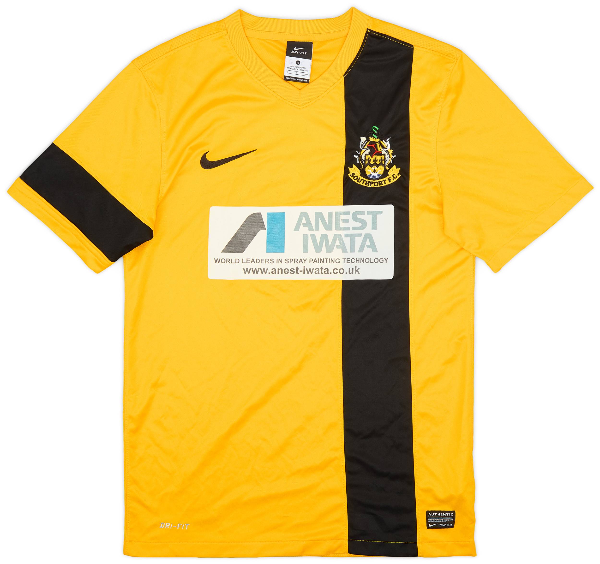 2015-16 Southport Home Shirt #6 - 7/10 - (S)