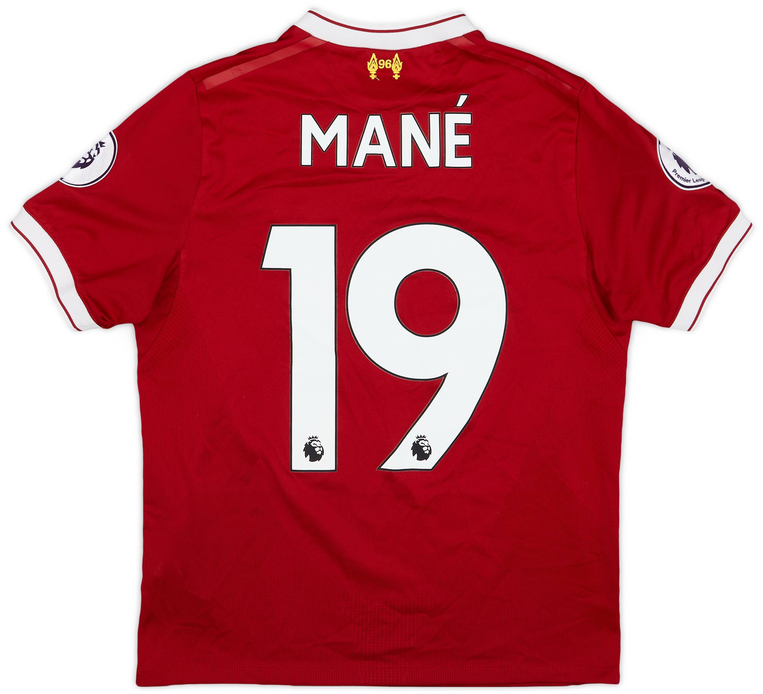 2017-18 Liverpool 125 Years Home Shirt Mane #19 - 9/10 - (L.Boys)