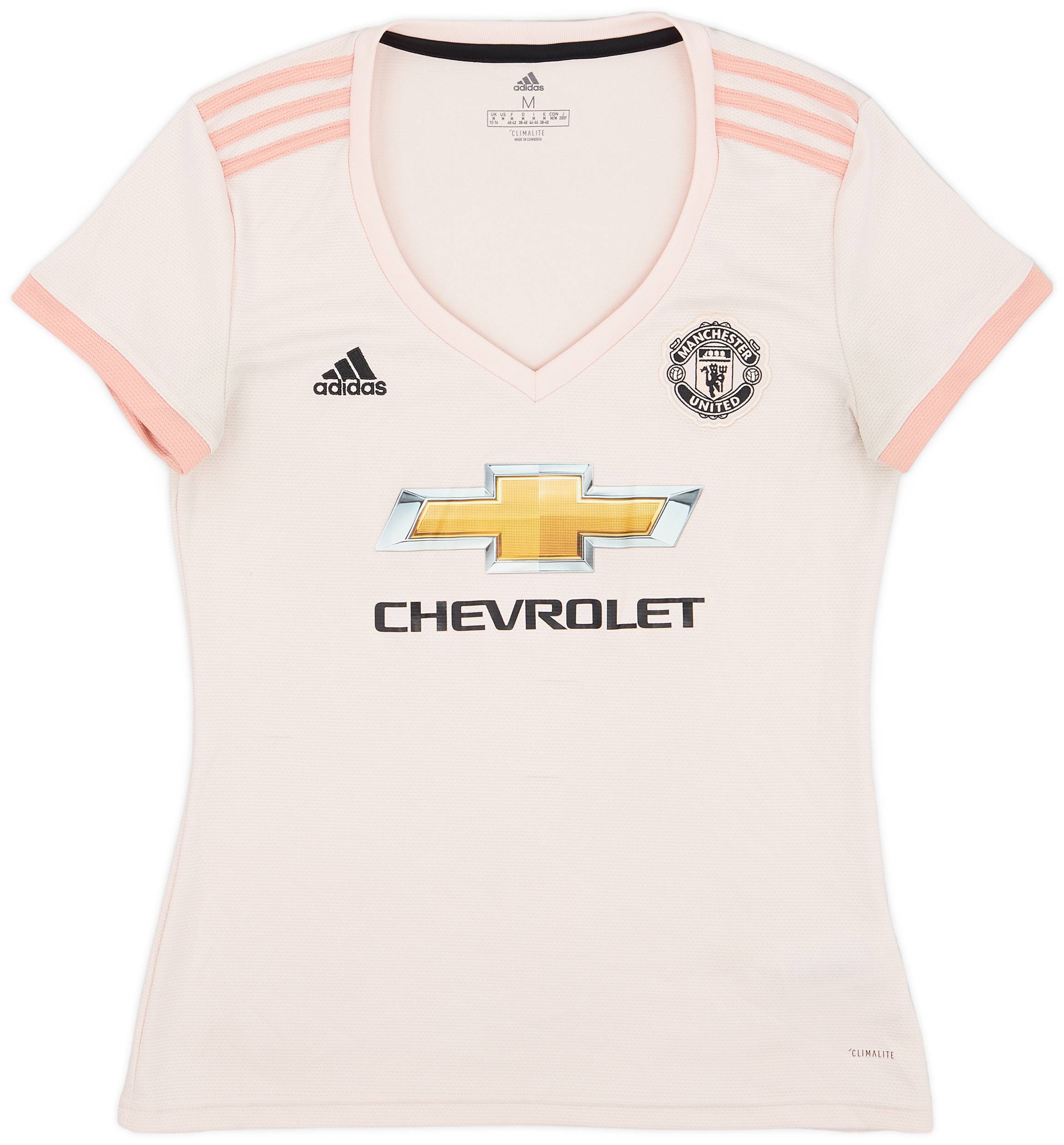 2018 19 Manchester United Away Shirt 7 10 Women s M