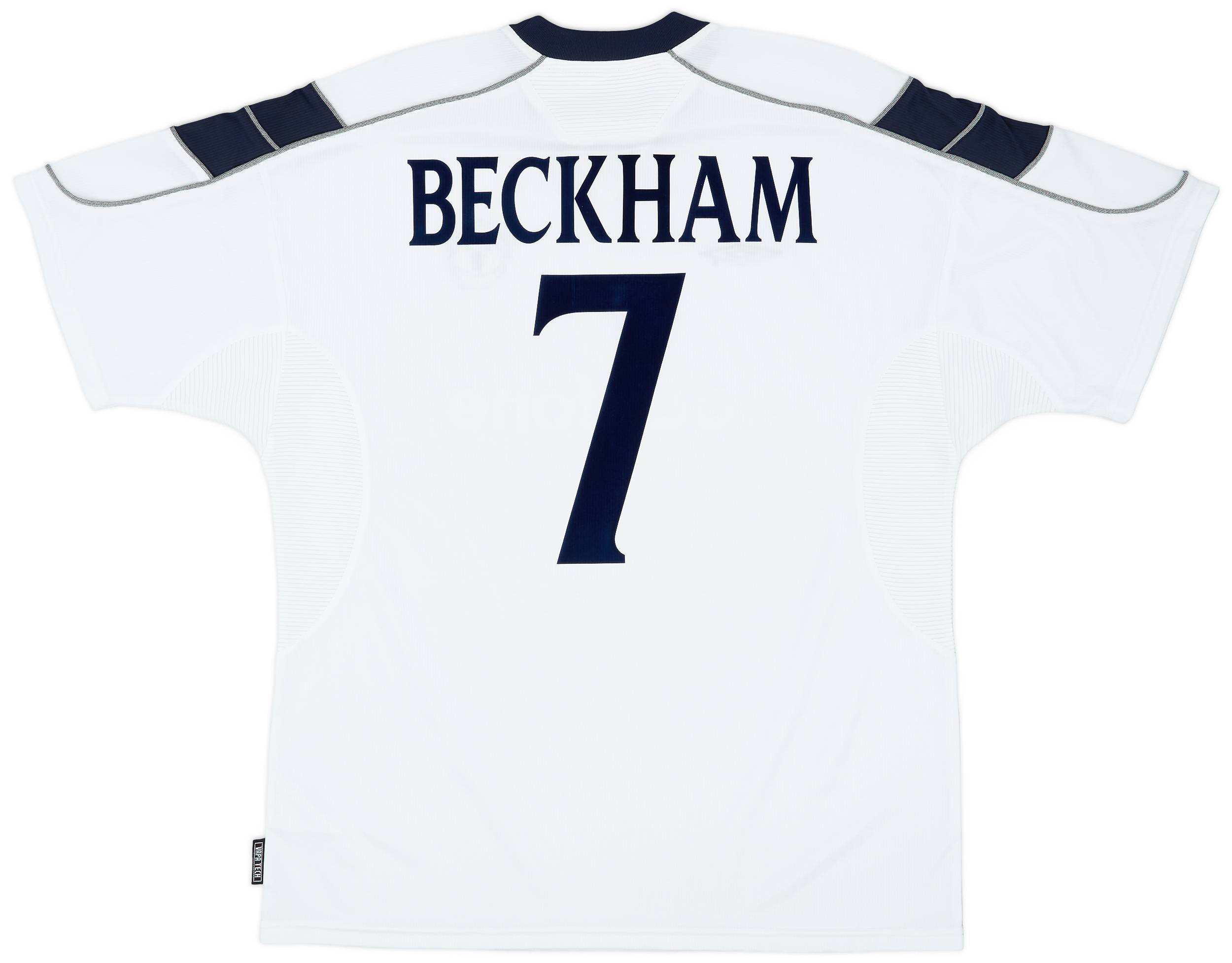 2000-01 Manchester United Away Shirt Beckham #7 - 9/10 - (XL)