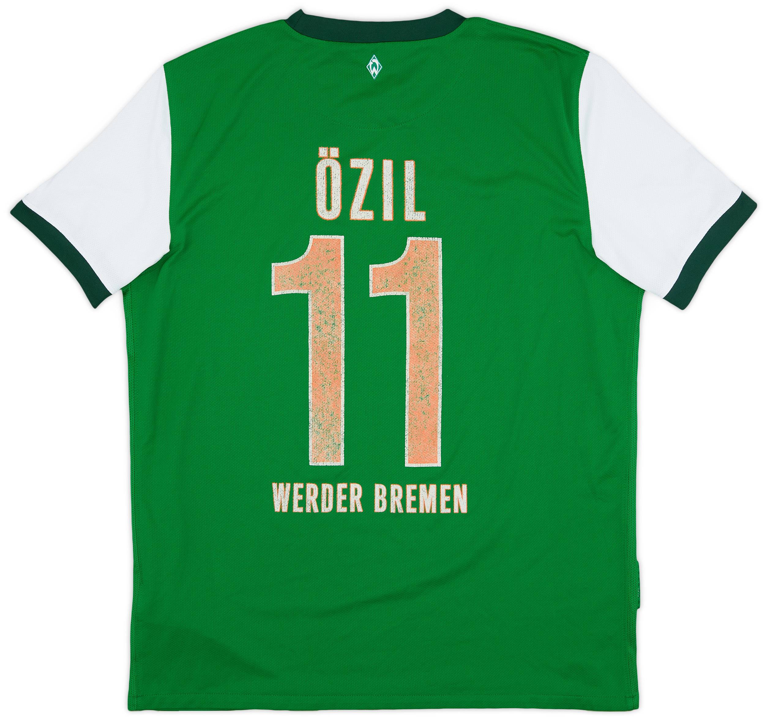 2009-10 Werder Bremen Home Shirt Ozil #11 - 5/10 - (L)