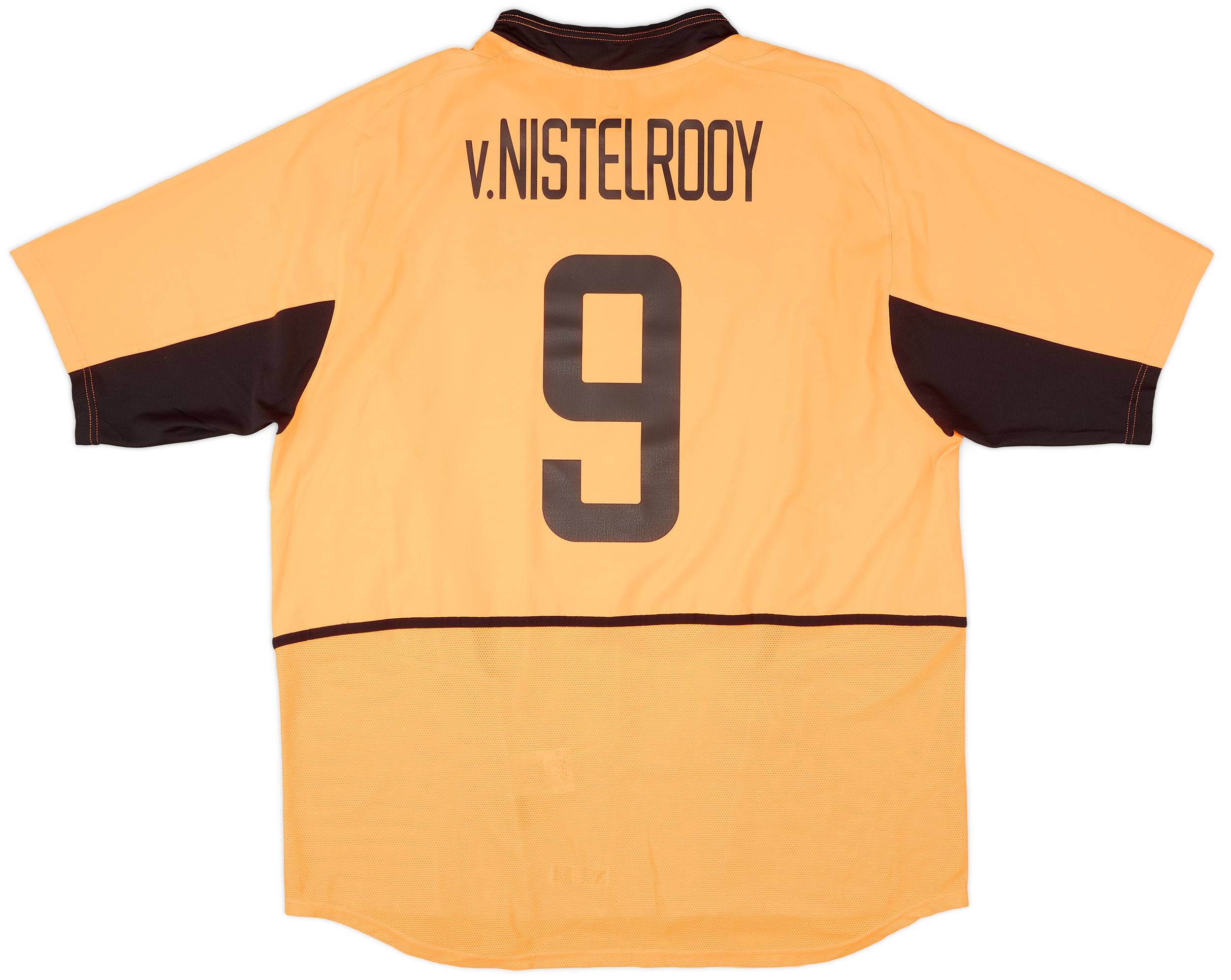 2002-04 Netherlands Home Shirt v. Nistelrooy #9 - 9/10 - (XXL)