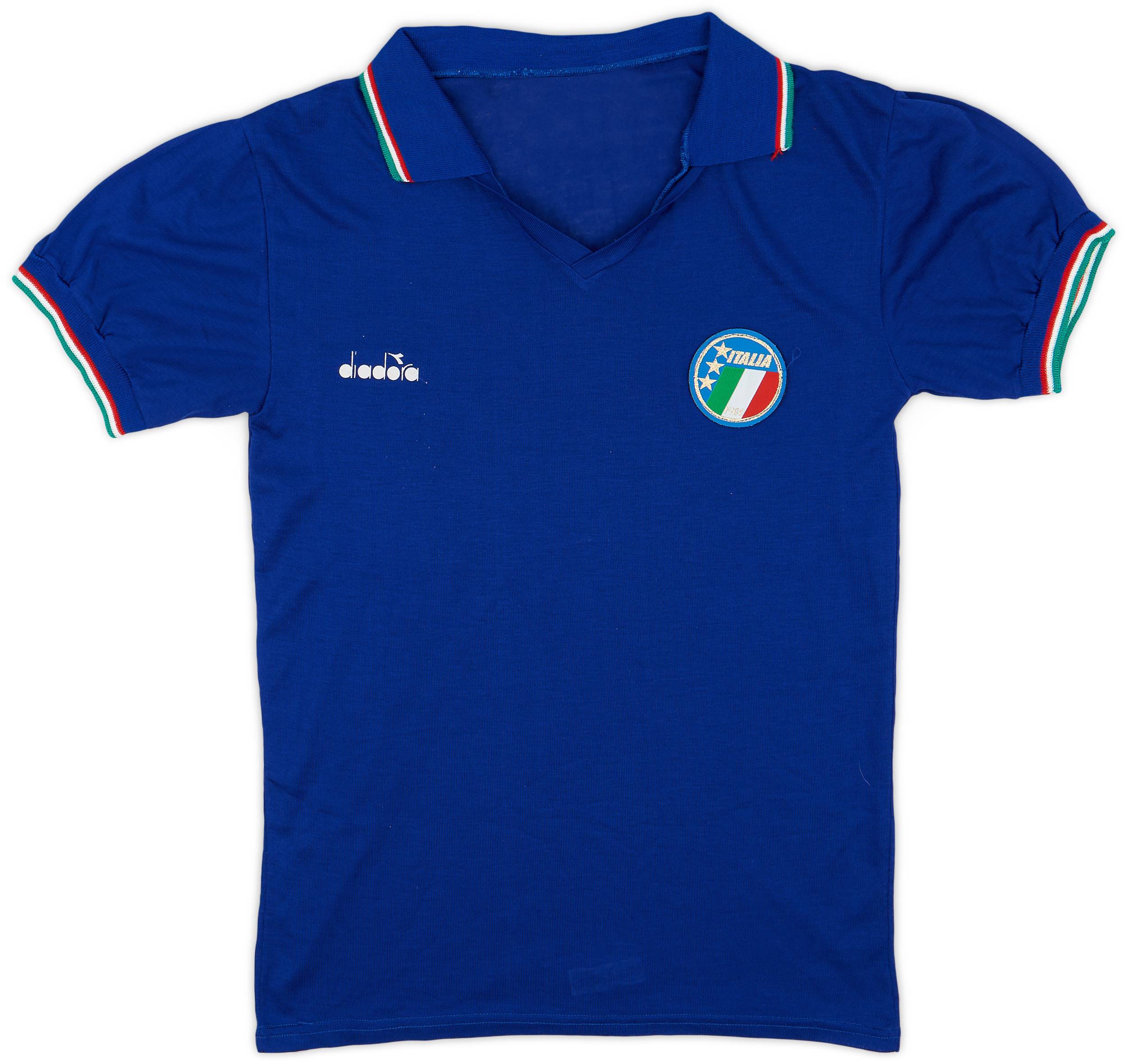 1986-88 Italy Home Shirt - 9/10 - (XL)
