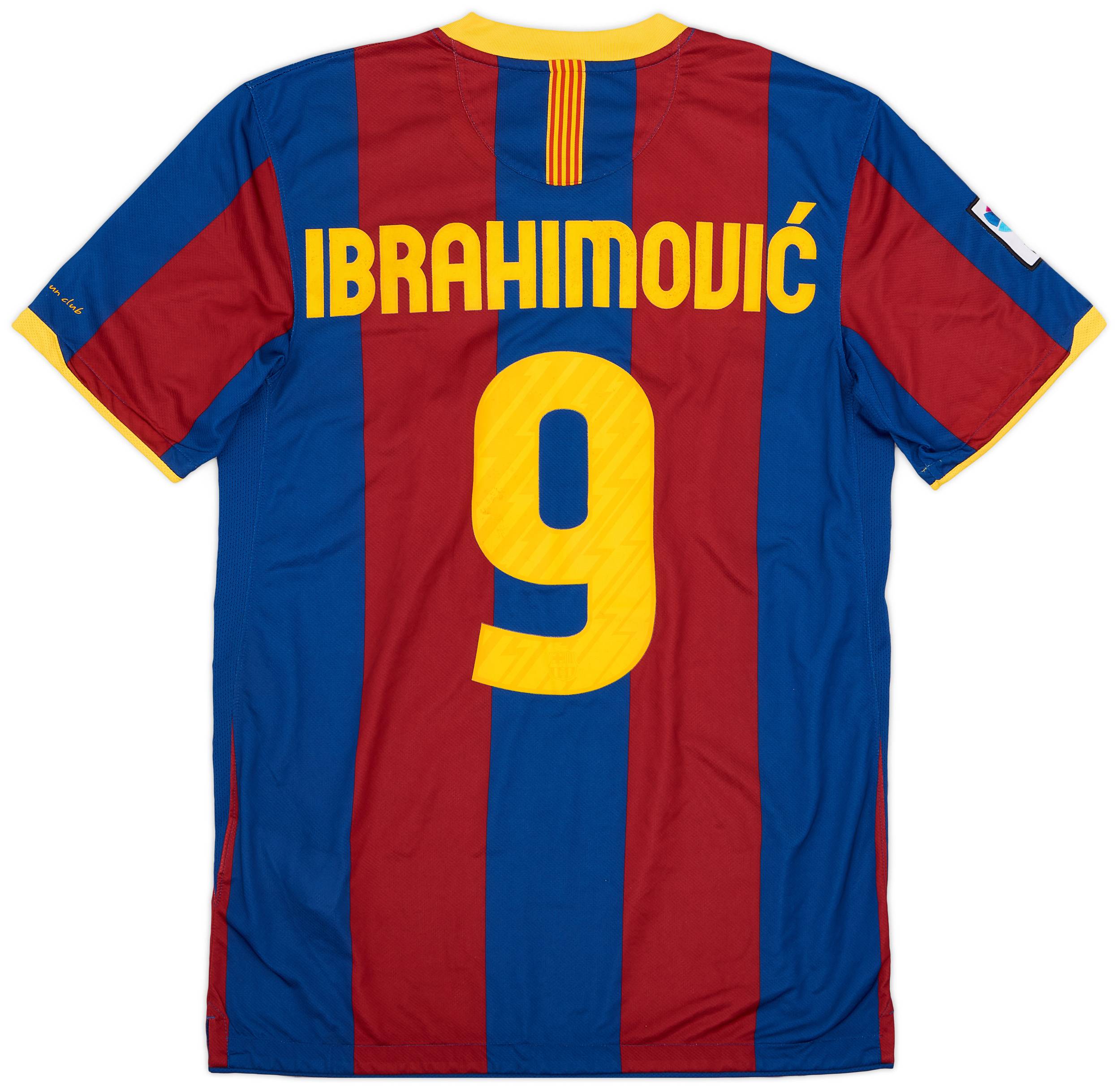 Barcelona 09/10 • Home Shirt • L • Ibrahimović #9 – Real