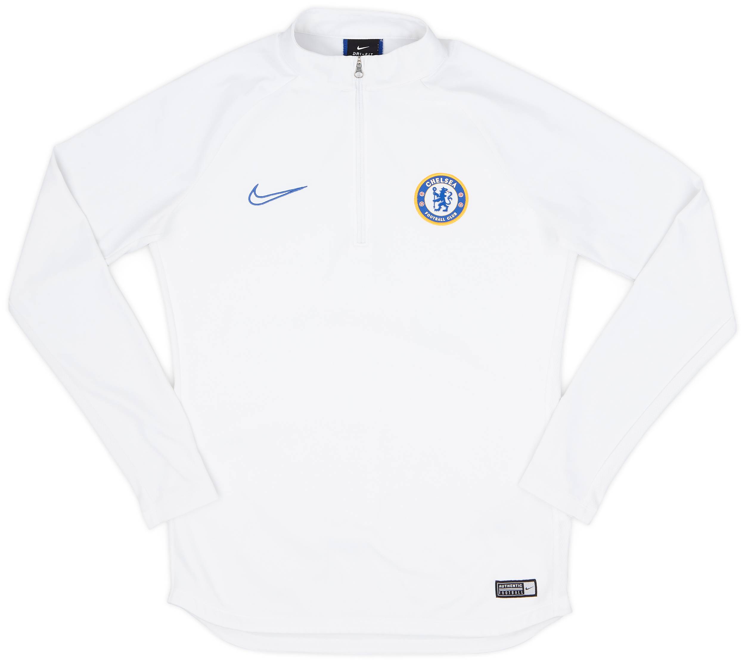 2019-20 Chelsea Nike 1/4 Zip Training Top - 10/10 - (S)