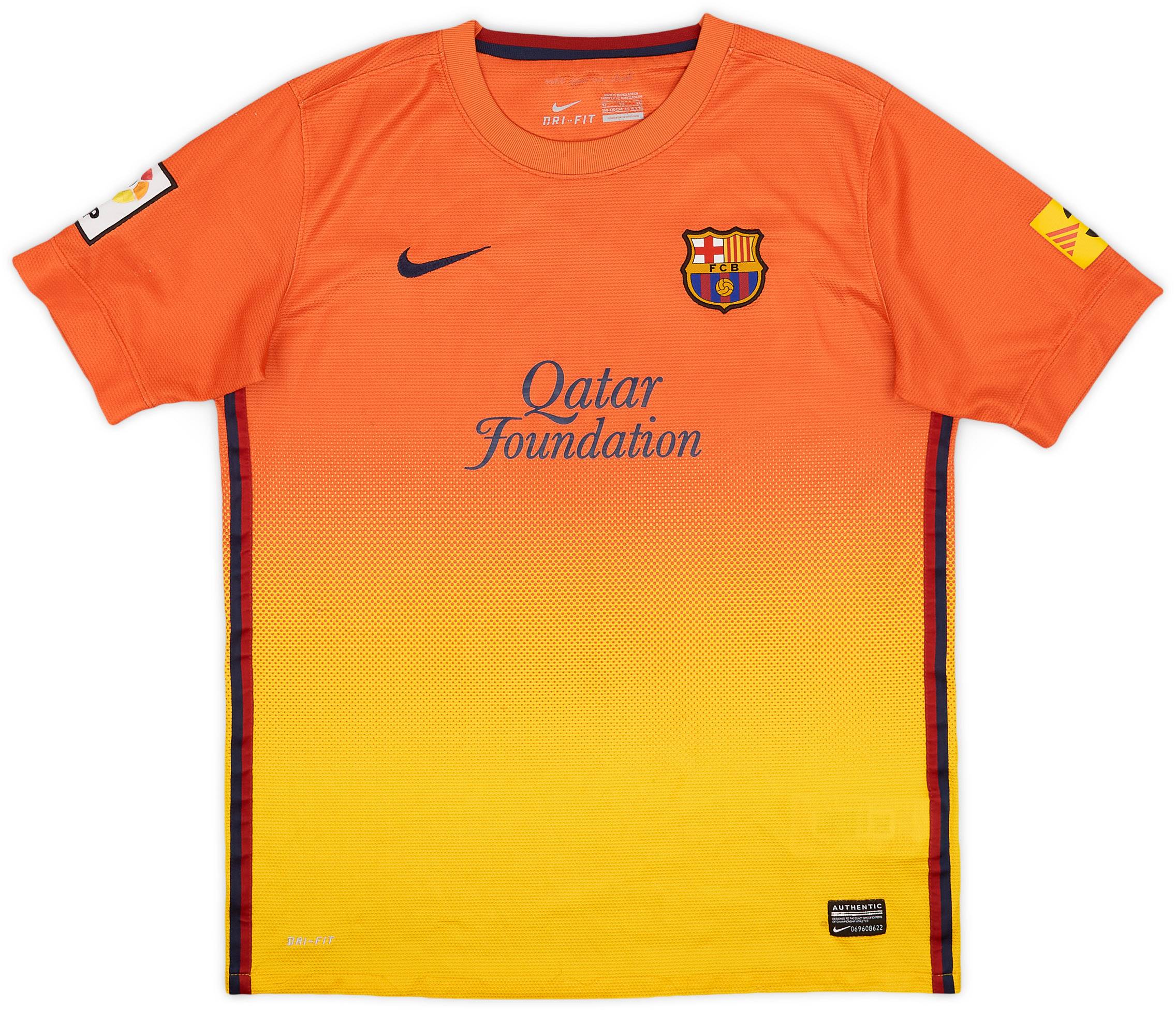 2012-13 Barcelona Away Shirt - 5/10 - (XL.Boys)