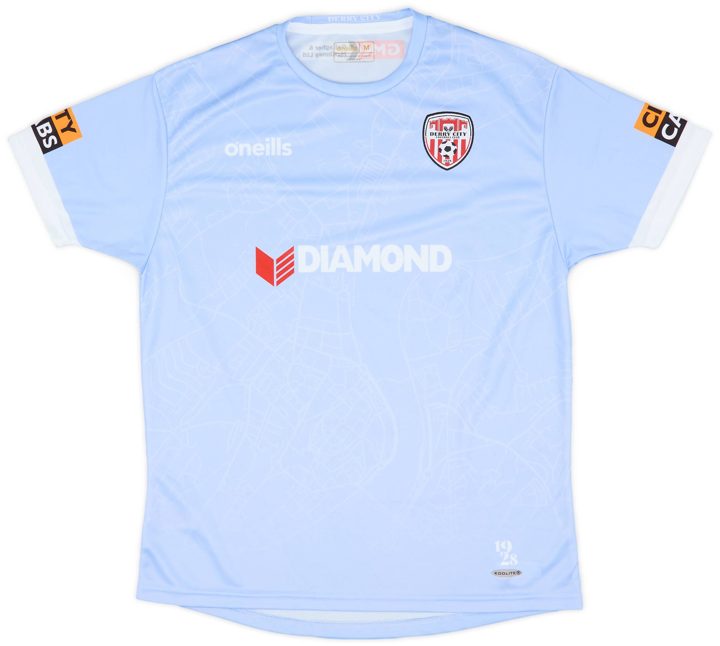2022-23 Derry City Away Shirt - 9/10 - (M)