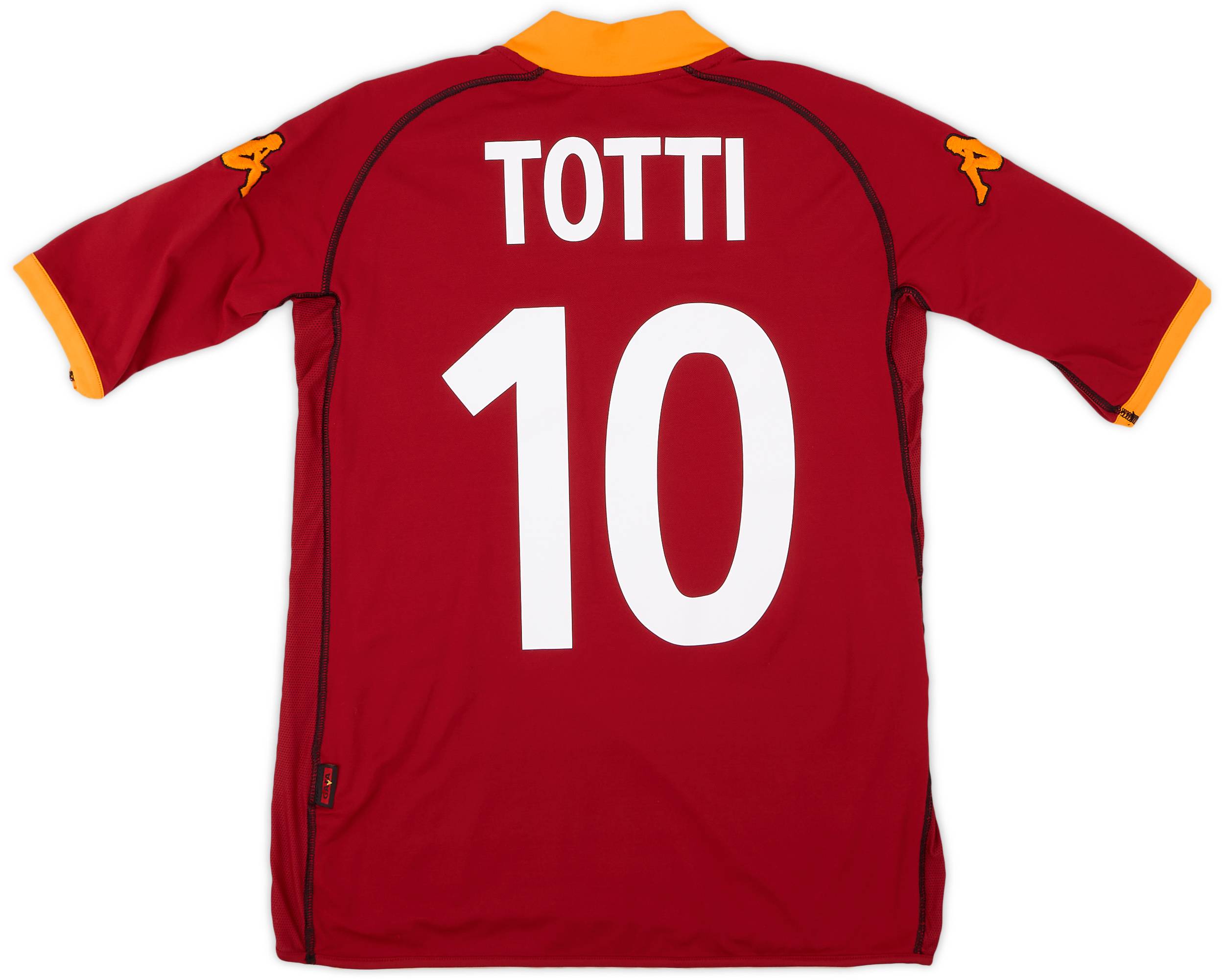 2002-03 Roma Home Shirt Totti #10 - 10/10 - (M)