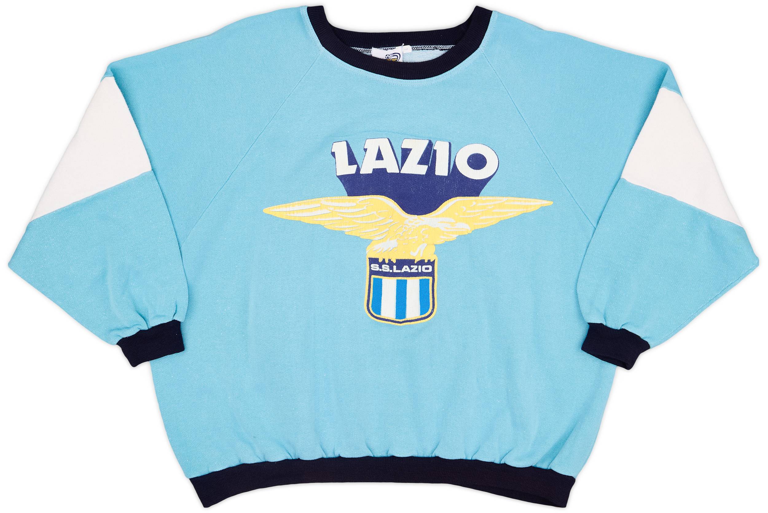 1990-91 Lazio Le Felpe dei Grandi Club Sweat Top - 7/10 - (L)