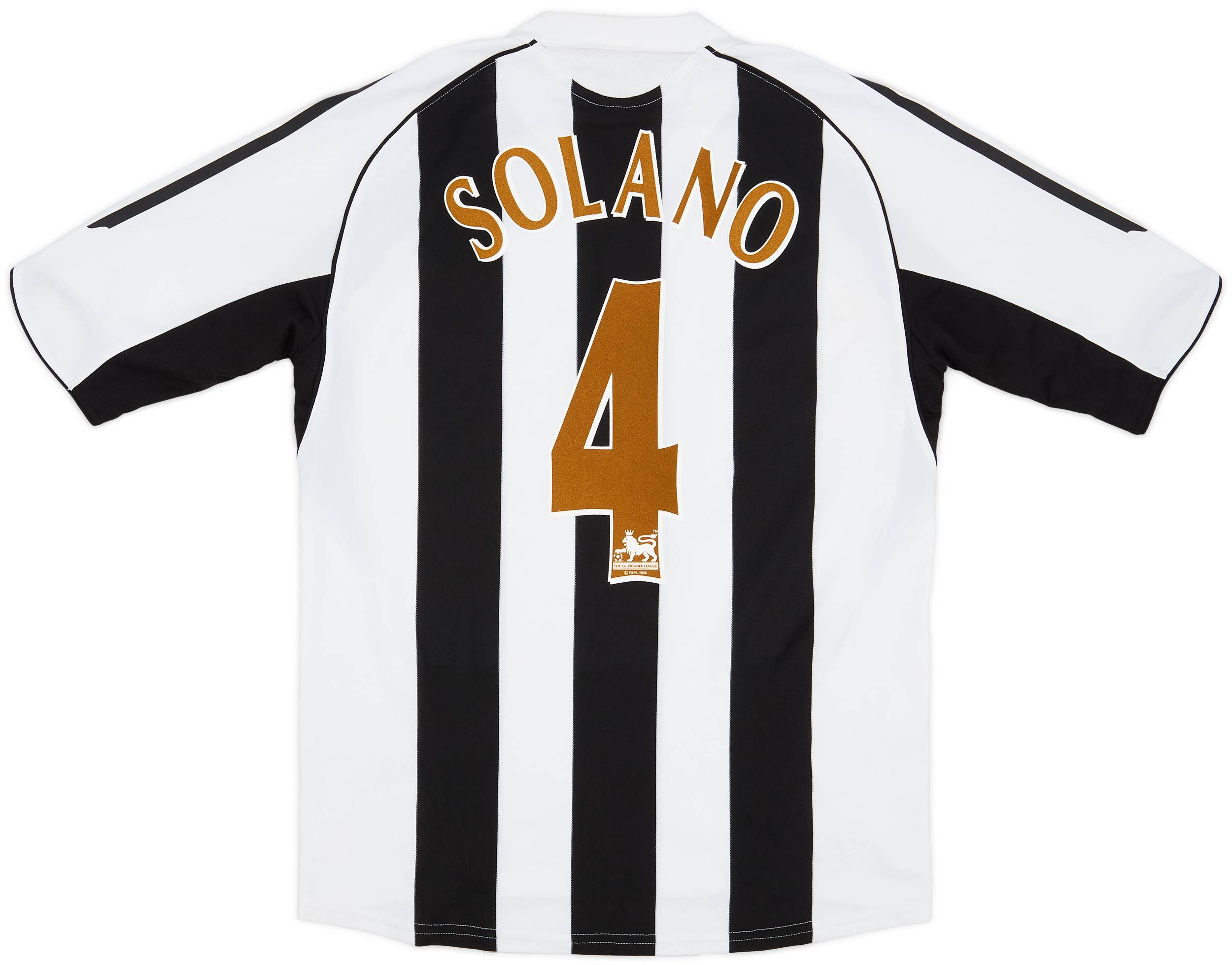 2005-07 Newcastle Home Shirt Solano #4 - 7/10 - (M)