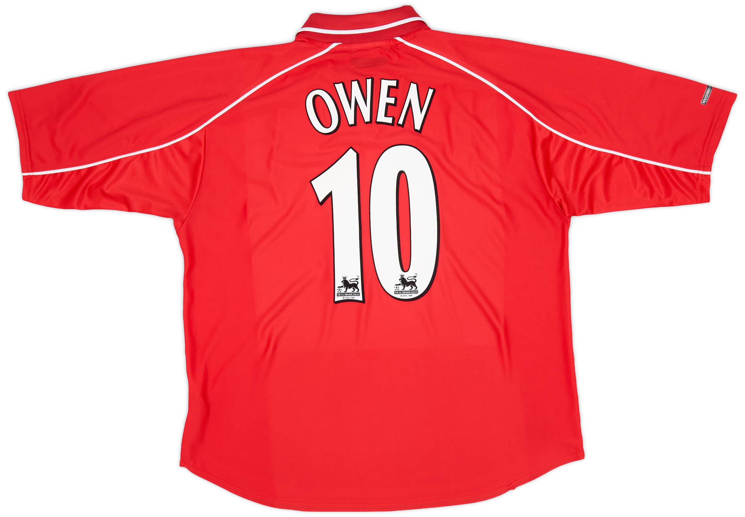 2000-02 Liverpool Home Shirt Owen #10 - 6/10 - (XL)