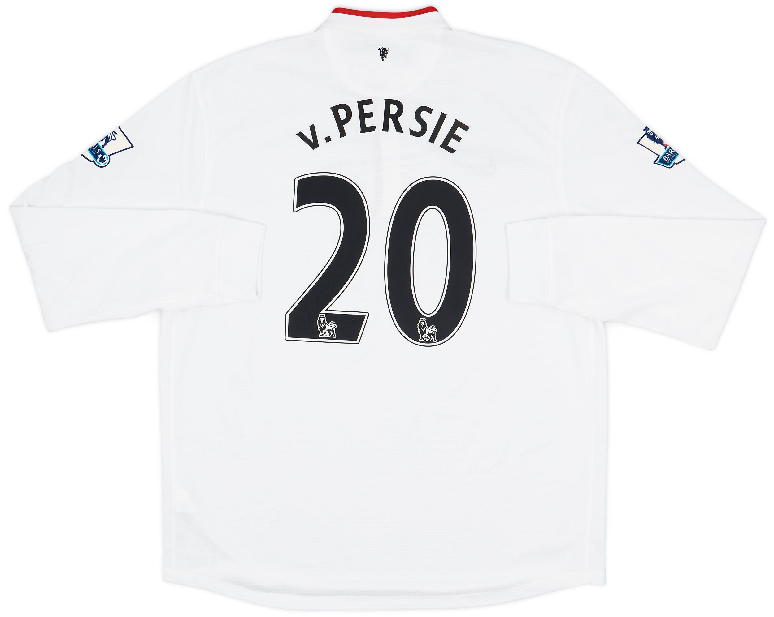 2012-14 Manchester United Away L/S Shirt v.Persie #20 - 8/10 - (XL)