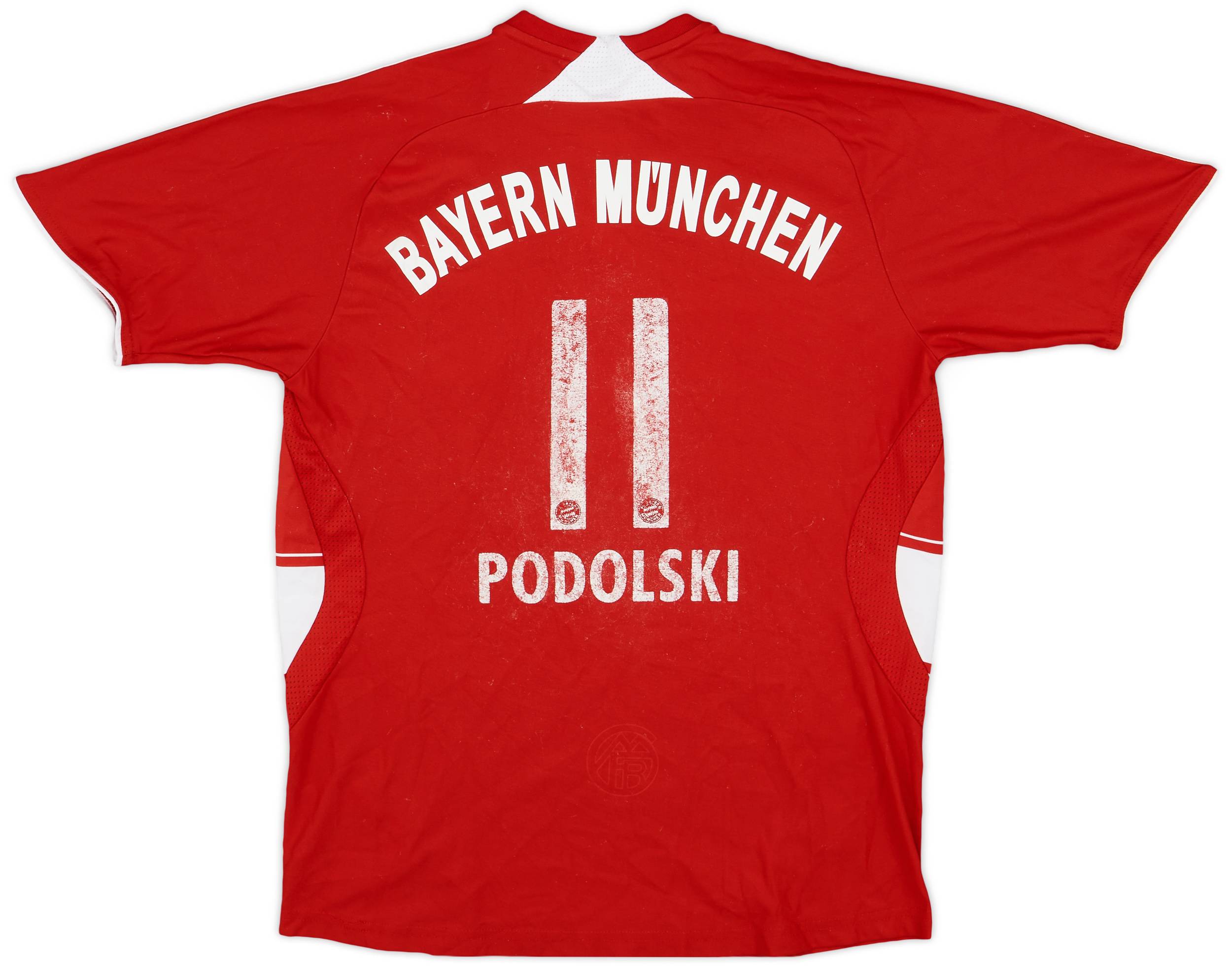 2008-09 Bayern Munich Home Shirt Podolski #11 - 5/10 - (L.Boys)