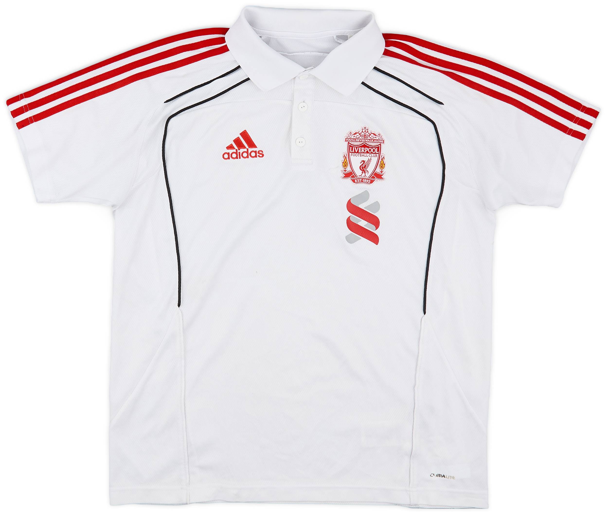 2010-11 Liverpool adidas Polo Shirt - 6/10 - (L)