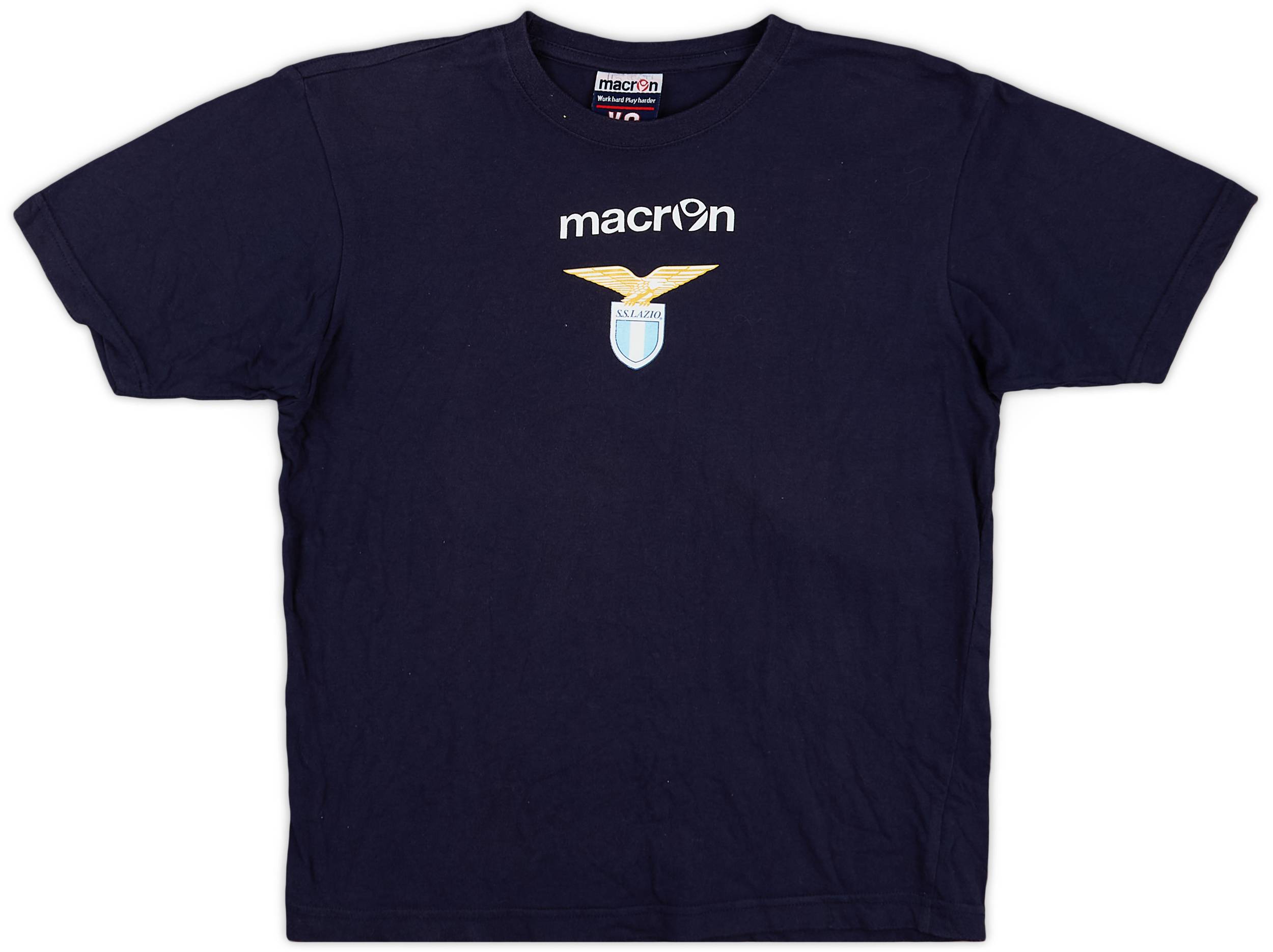 2012-13 Lazio Macron Cotton Tee - 8/10 - (XS)