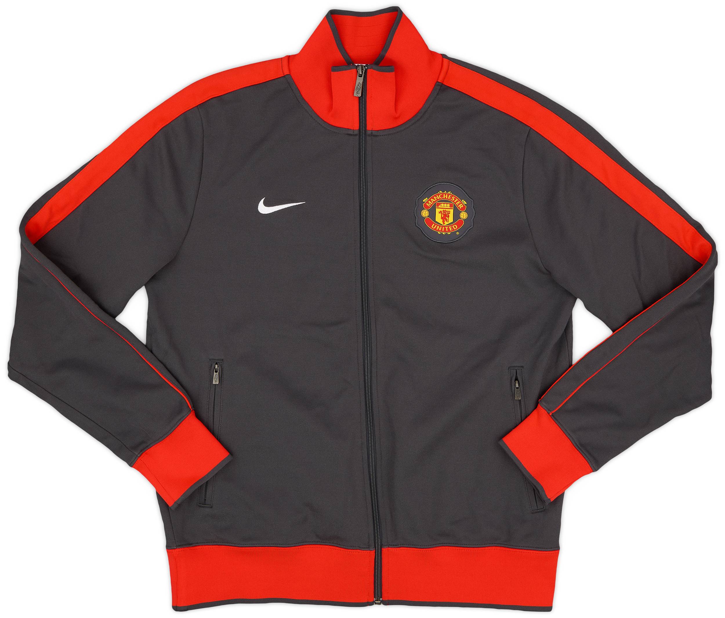 2010-11 Manchester United Nike Track Jacket - 10/10 - (L)
