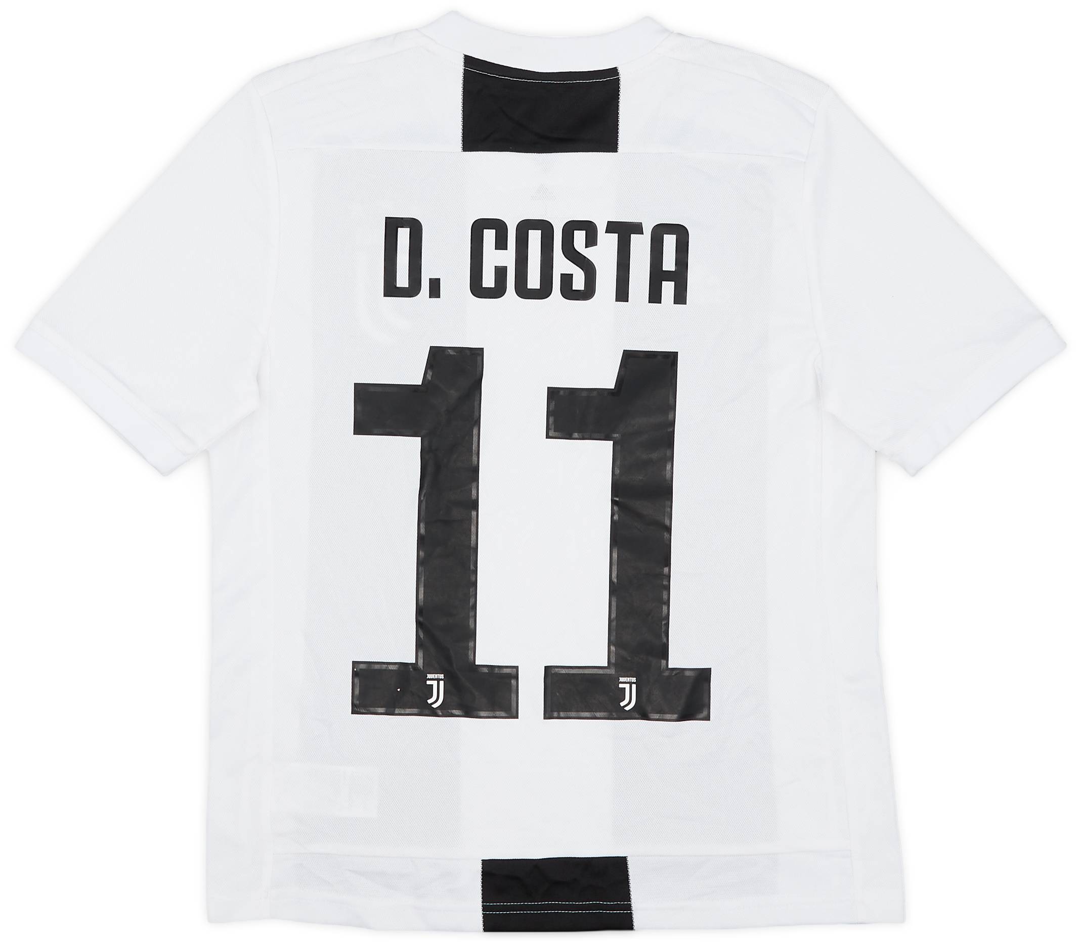 2018-19 Juventus Home Shirt D. Costa #11 - 9/10 - (L.Boys)