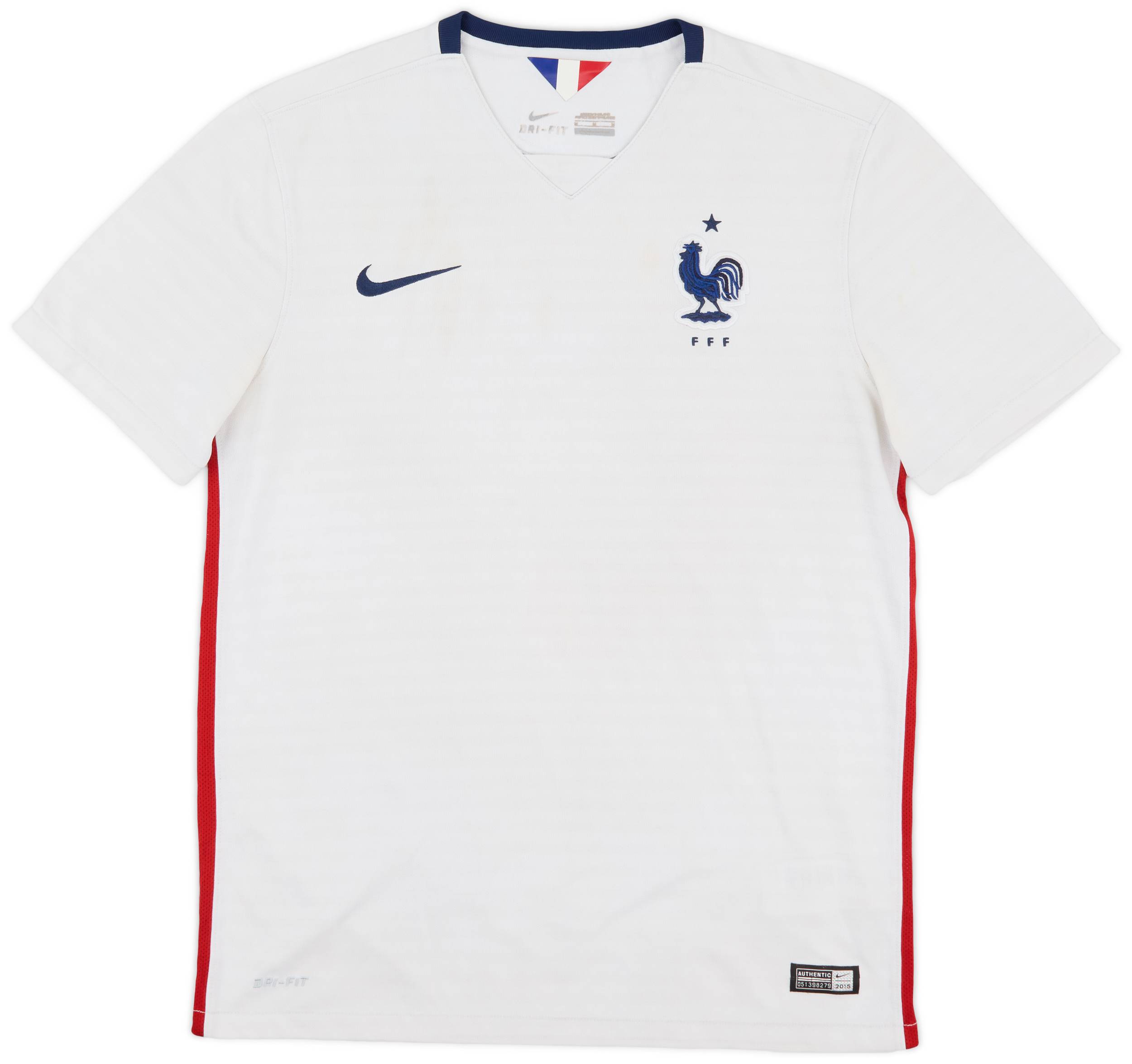 2015-16 France Away Shirt - 5/10 - (M)
