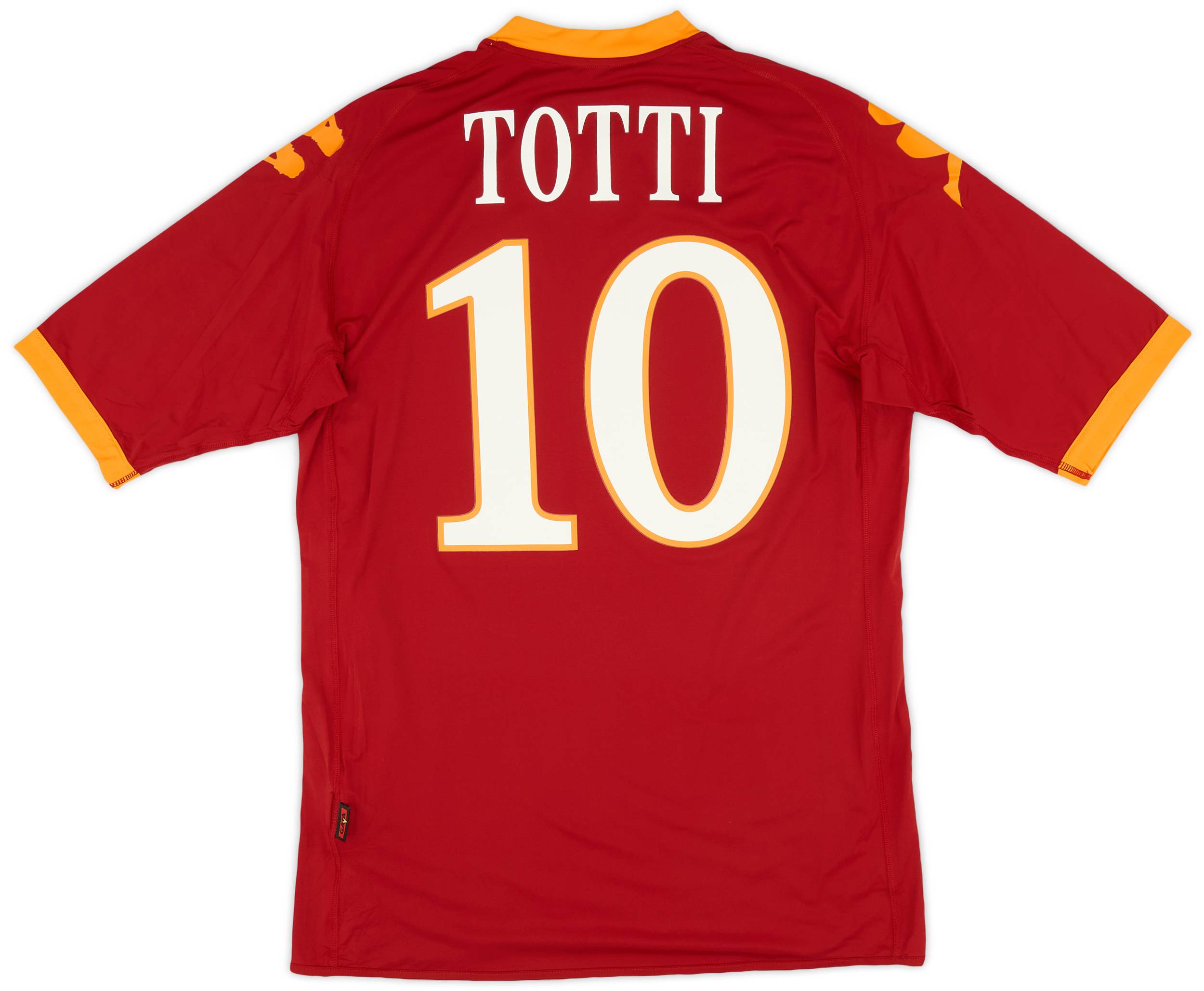 2009-10 Roma Home Shirt Totti #10 (L)