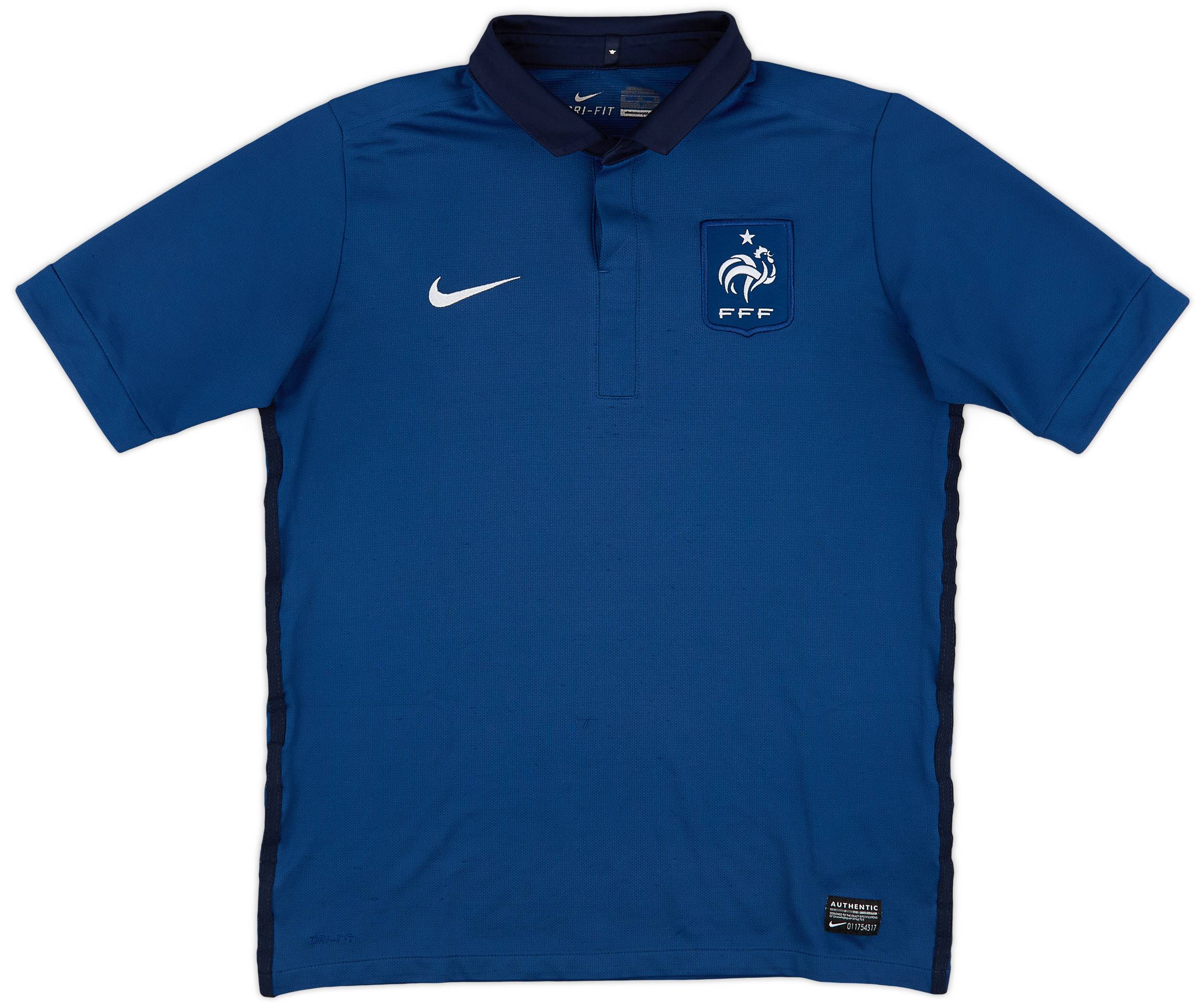 2011-12 France Home Shirt - 8/10 - (XL.Boys)