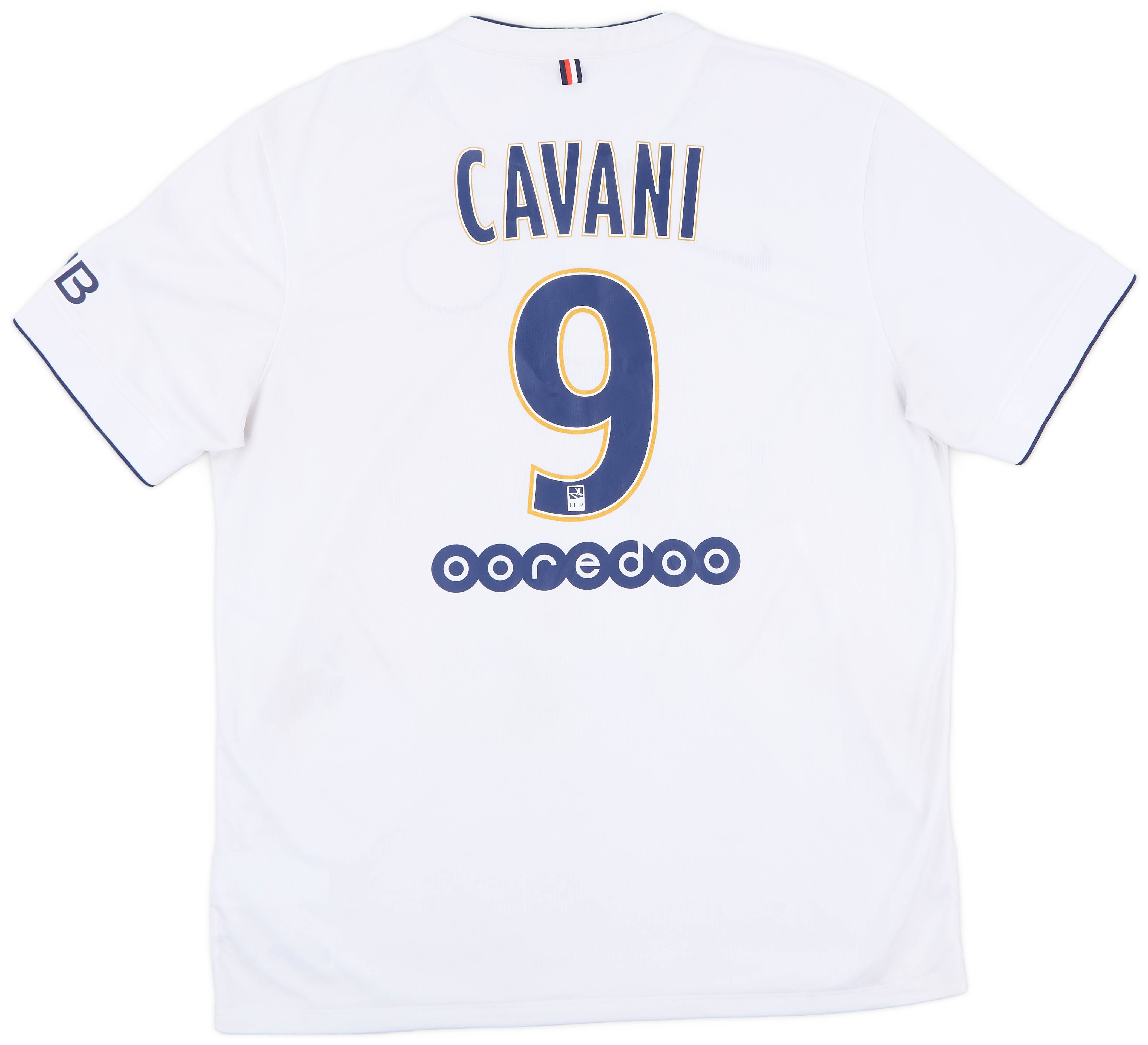 2014-15 Paris Saint-Germain Away Shirt Cavani #9 - 7/10 - (XL)