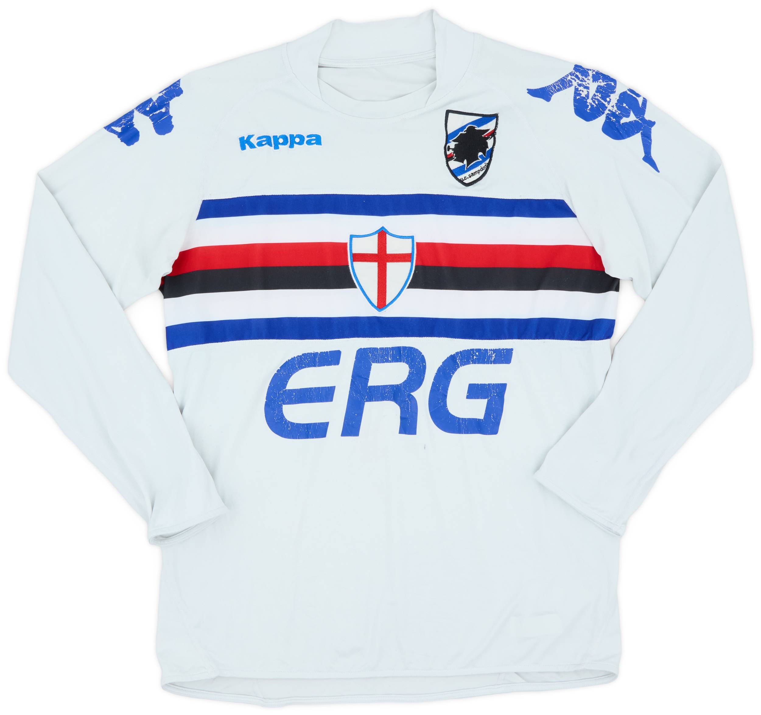 2007-08 Sampdoria Away L/S Shirt - 4/10 - (M)
