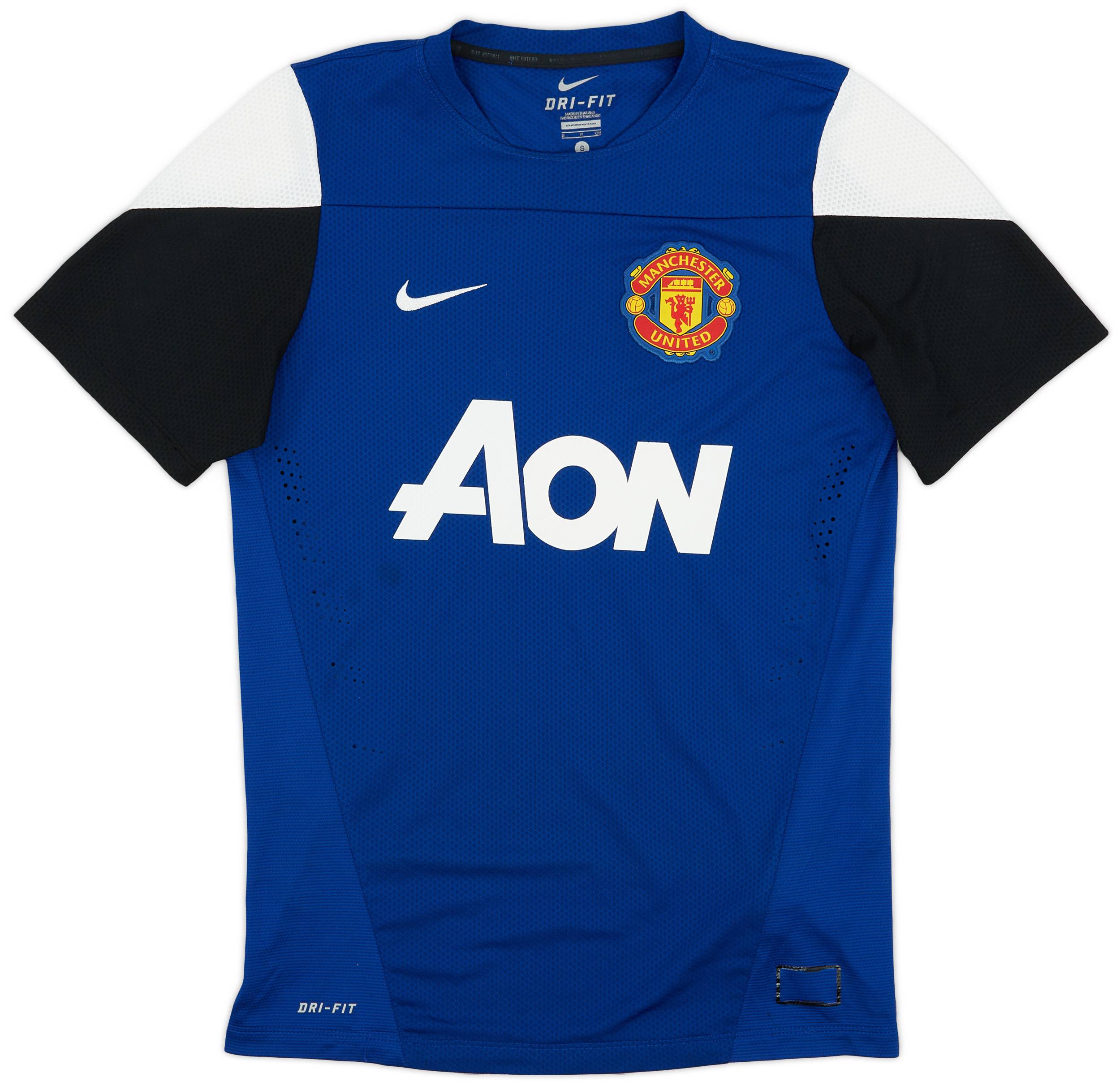 2013-14 Manchester United Player Issue Nike Training Shirt - 6/10 - (S)
