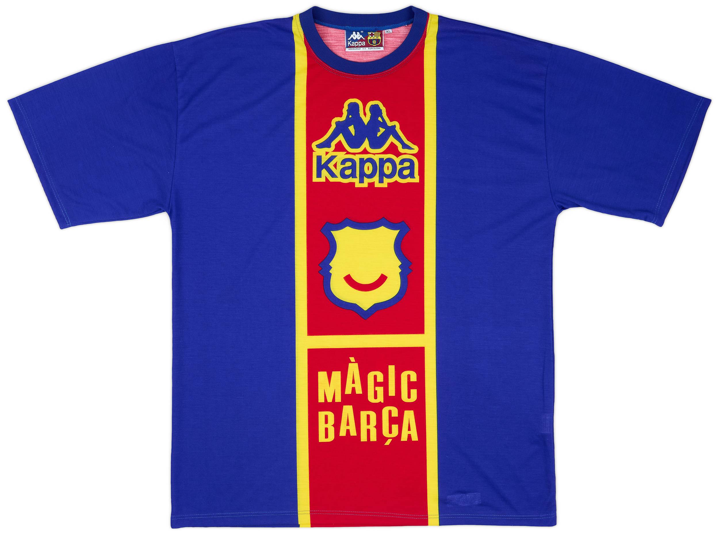 1990s Barcelona Kappa Training Tee - 7/10 - (XL)