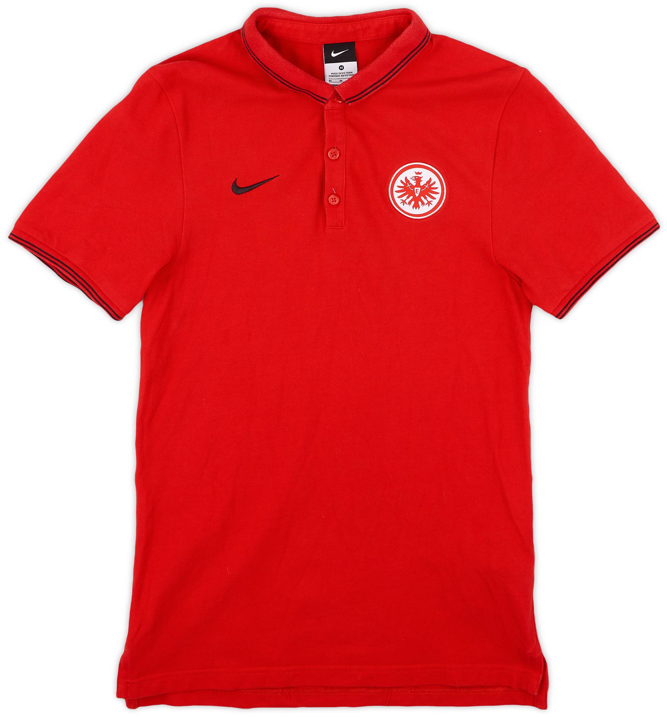 2014-15 Eintracht Frankfurt Nike Polo Shirt - 7/10 - (M)