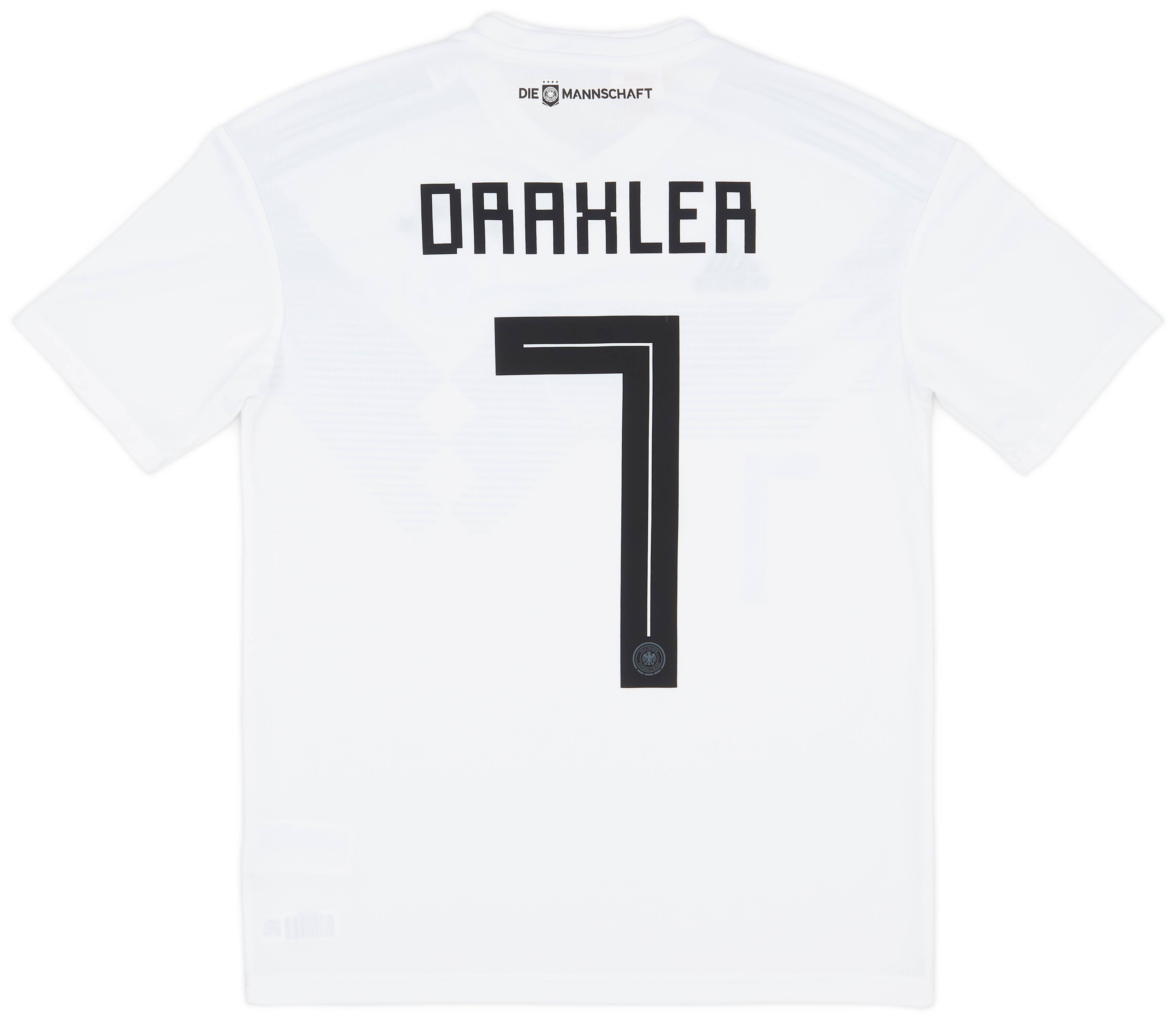 2018-19 Germany Home Shirt Draxler #7 - 10/10 - (XL.Boys)