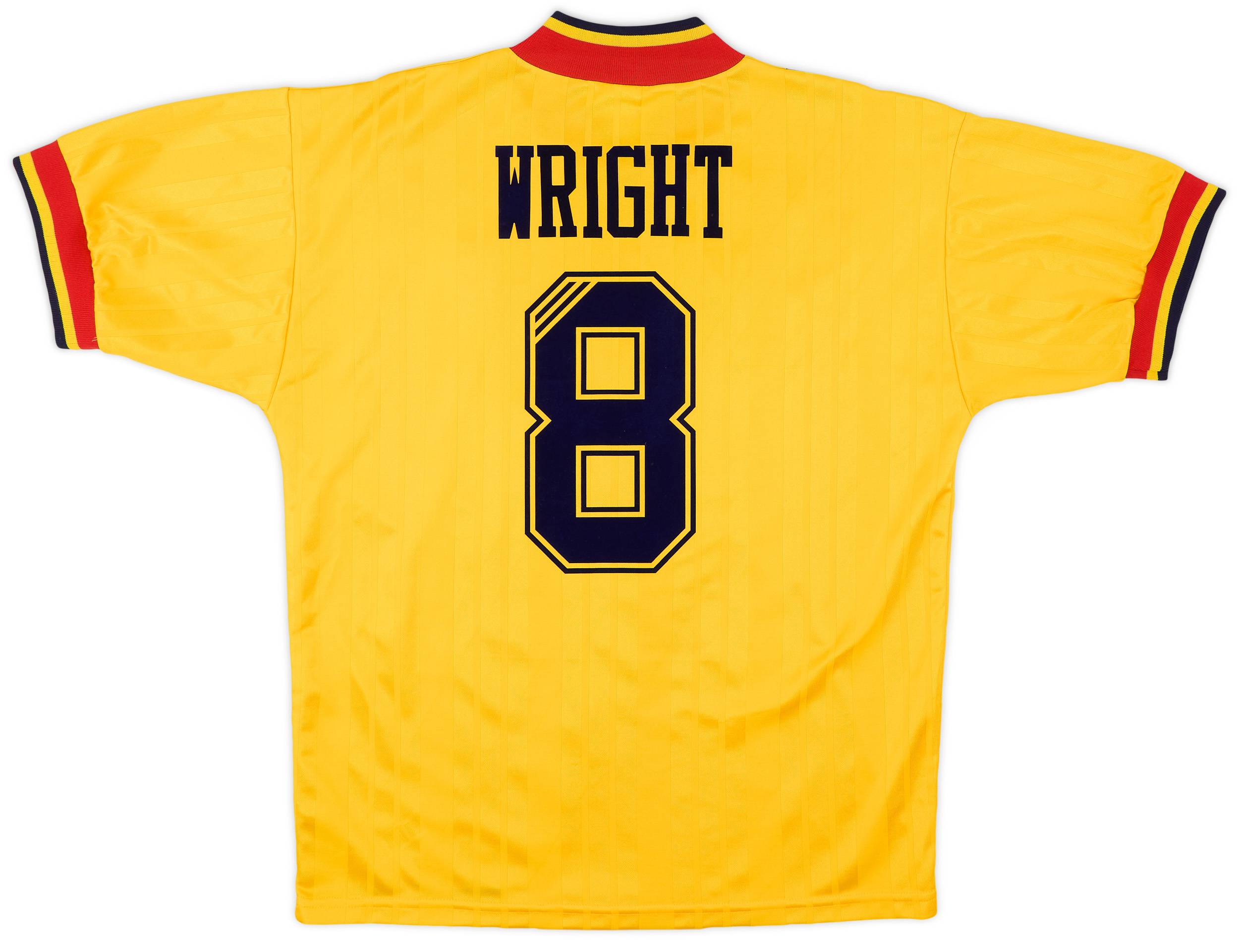 1993-94 Arsenal Away Shirt Wright #8 - 8/10 - (M)