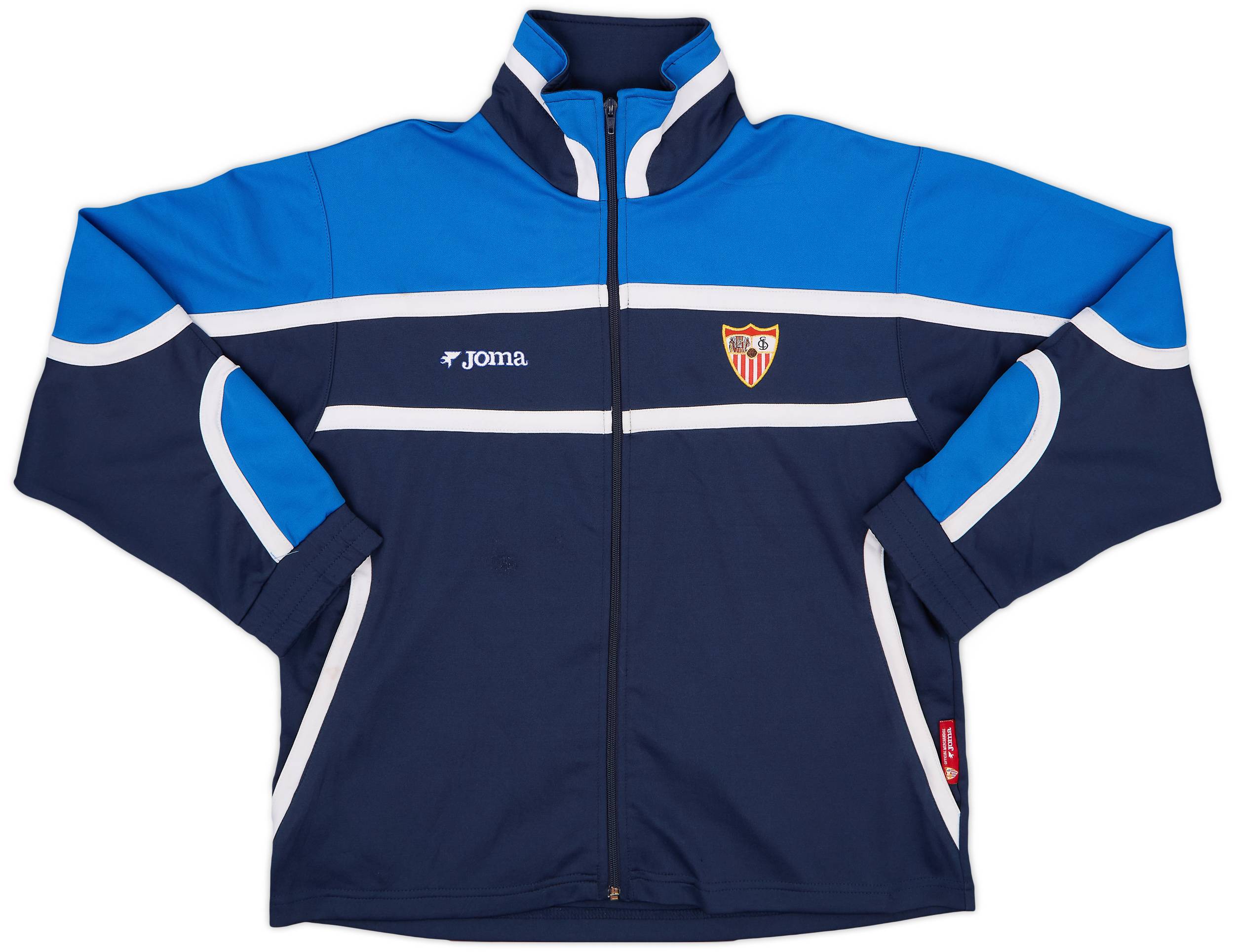 2001-02 Sevilla Joma Track Jacket - 6/10 - (XL.Boys)