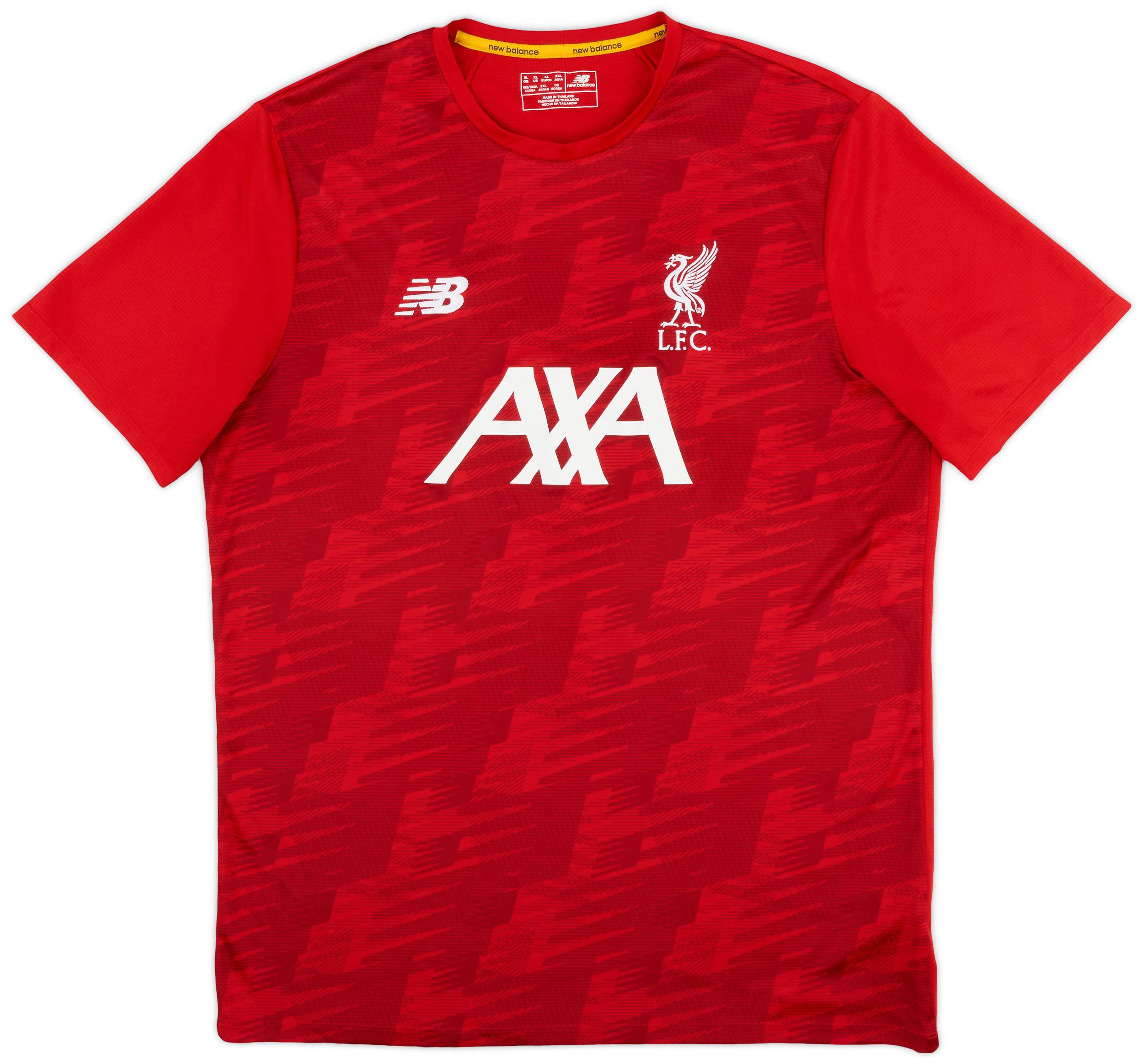2019-20 Liverpool New Balance Training Shirt - 9/10 - (XL)