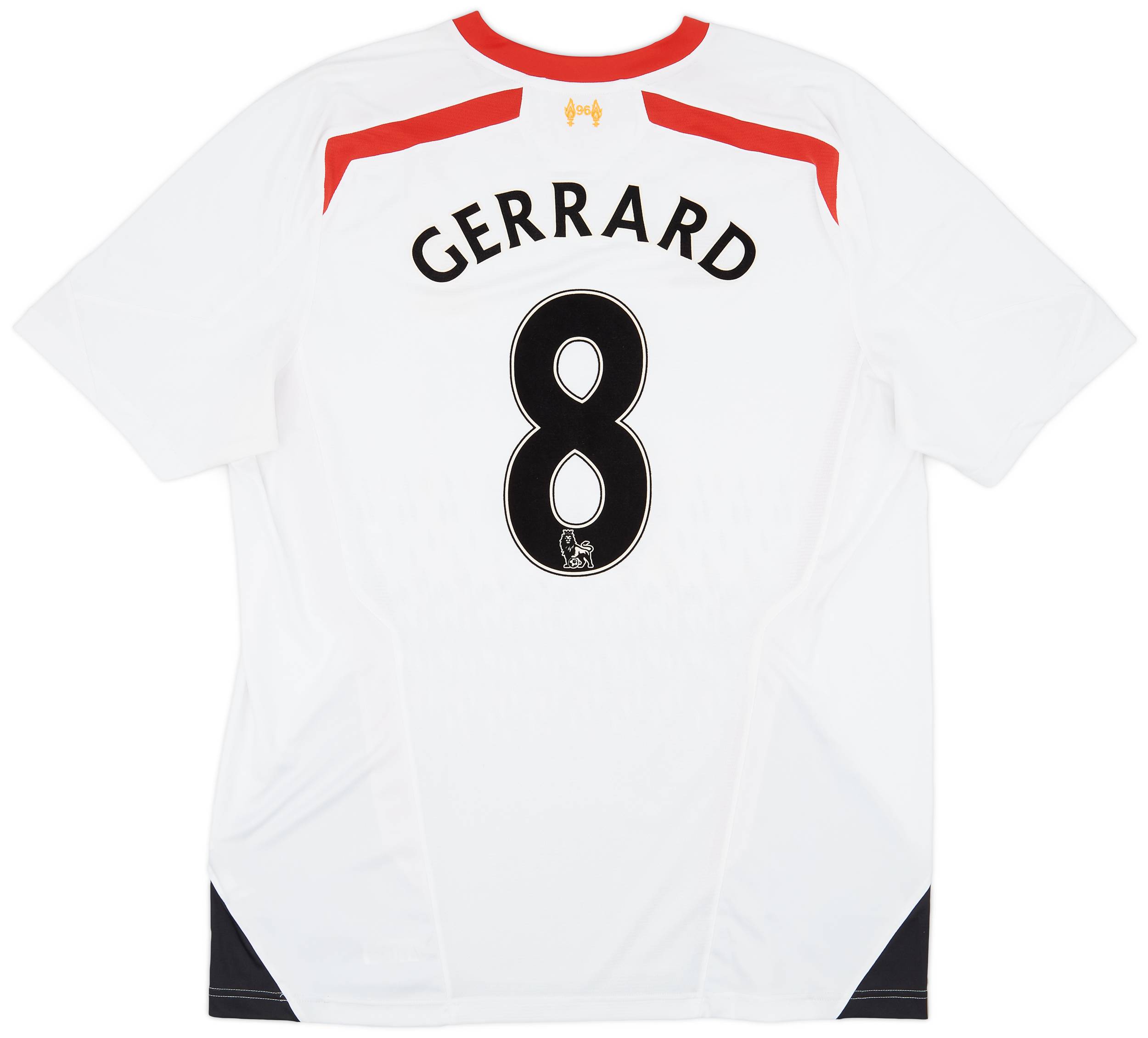 2013-14 Liverpool Away Shirt Gerrard #8 - 6/10 - (3XL)