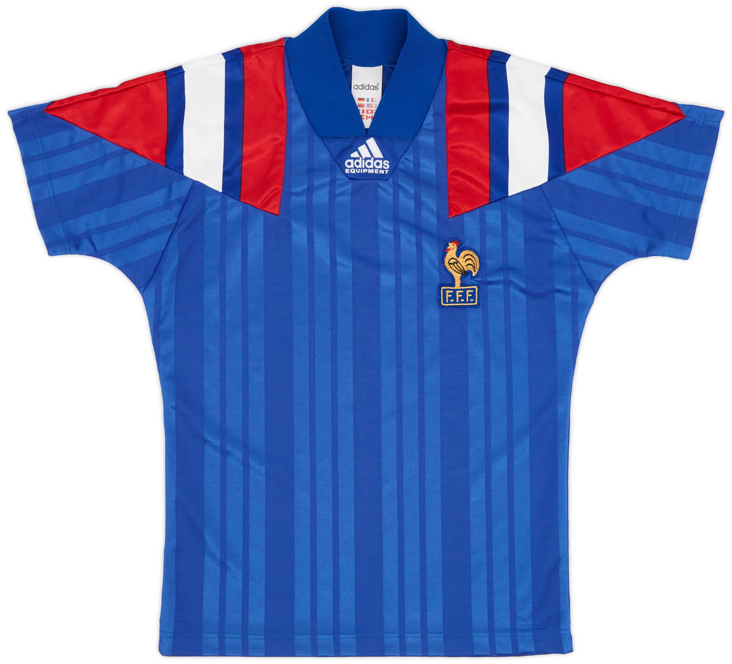 1992-94 France Home Shirt - 9/10 - (XS)