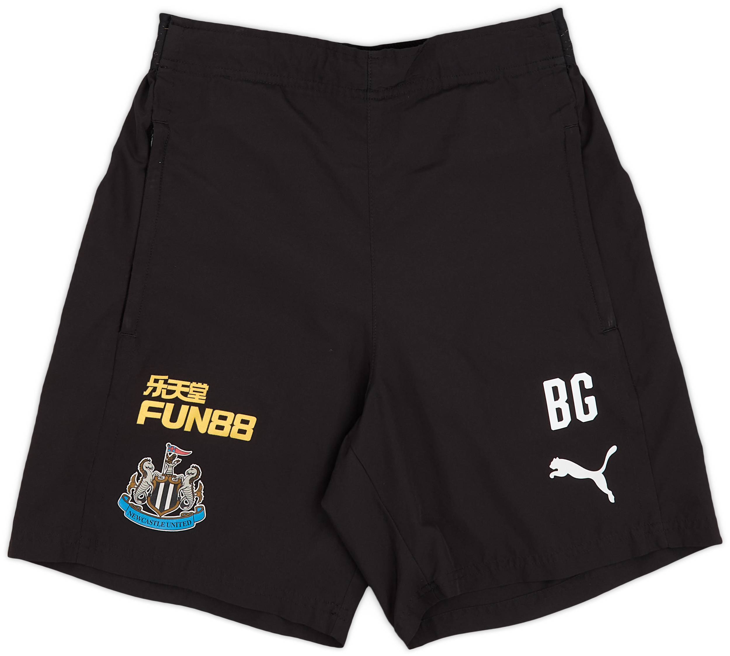 2017-18 Newcastle Staff Issue Puma Training Shorts BG - 9/10 - (S)