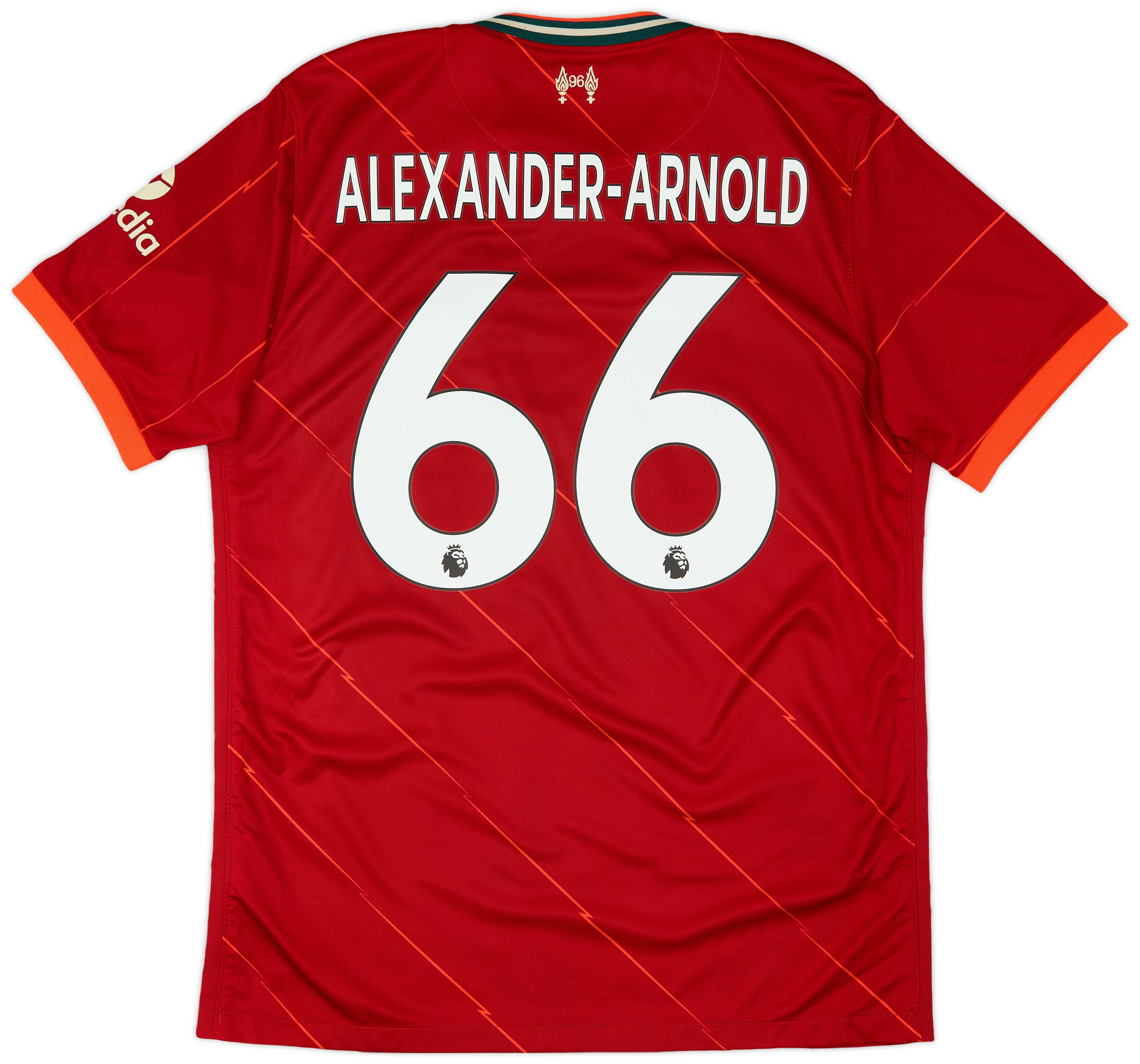 2021-22 Liverpool Home Shirt Alexander-Arnold #66 - 9/10 - (L)